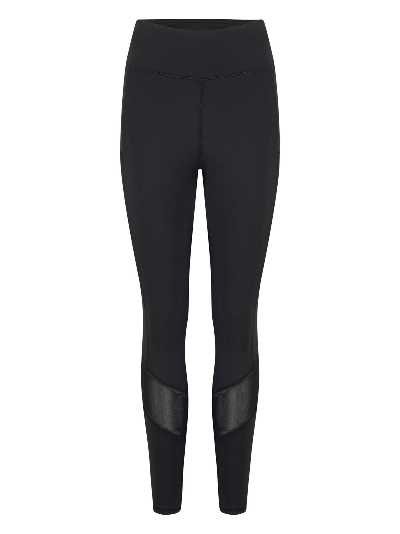 Image 5 of 6 of Pour Moi Energy Full Length Mesh Panel Sports Legging - Black