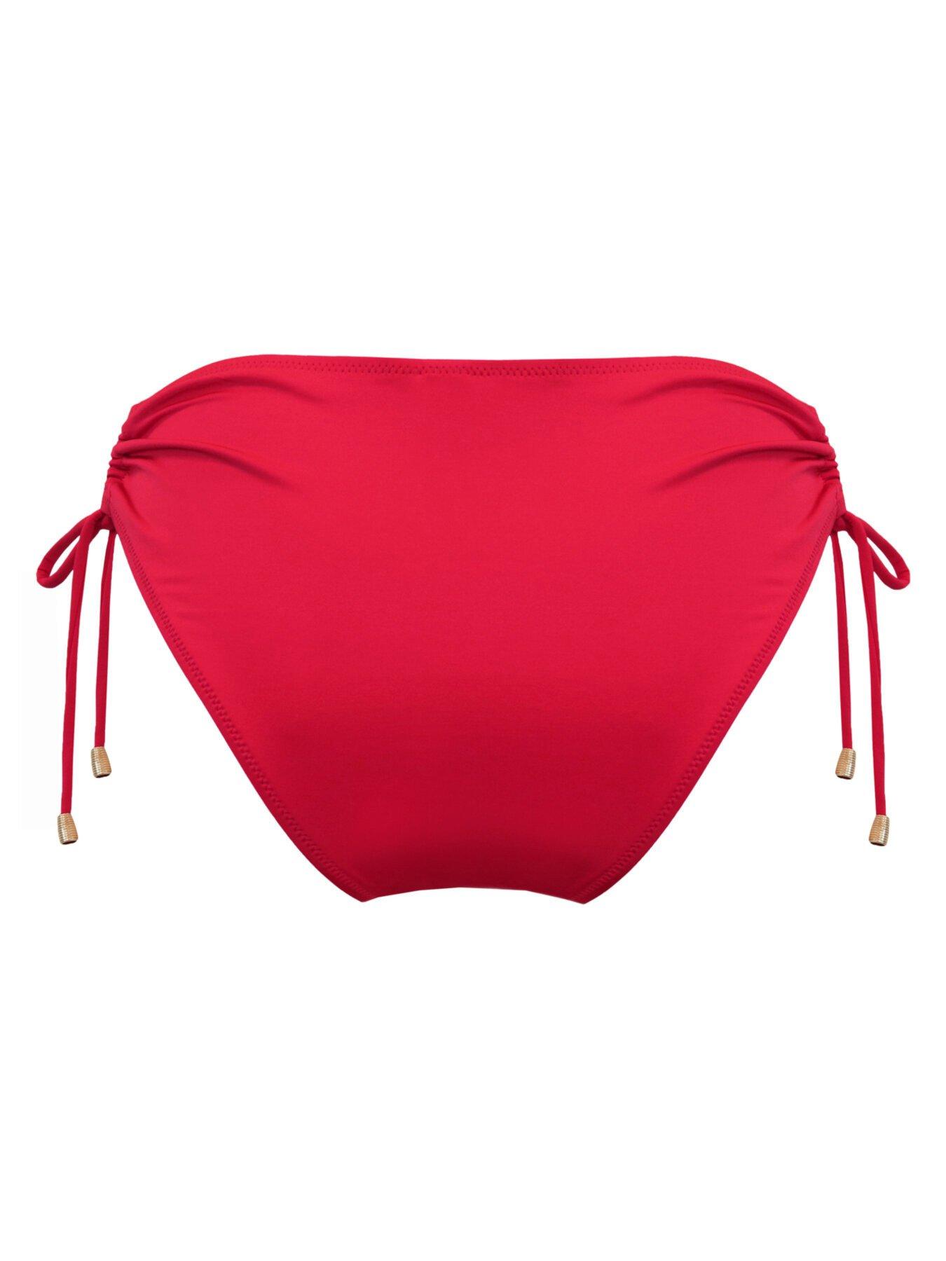 image of pour-moi-santa-cruz-high-leg-adjustable-side-brief-red