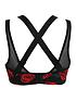  image of pour-moi-energy-infinite-double-strap-light-padded-convertible-sports-bra-blackred