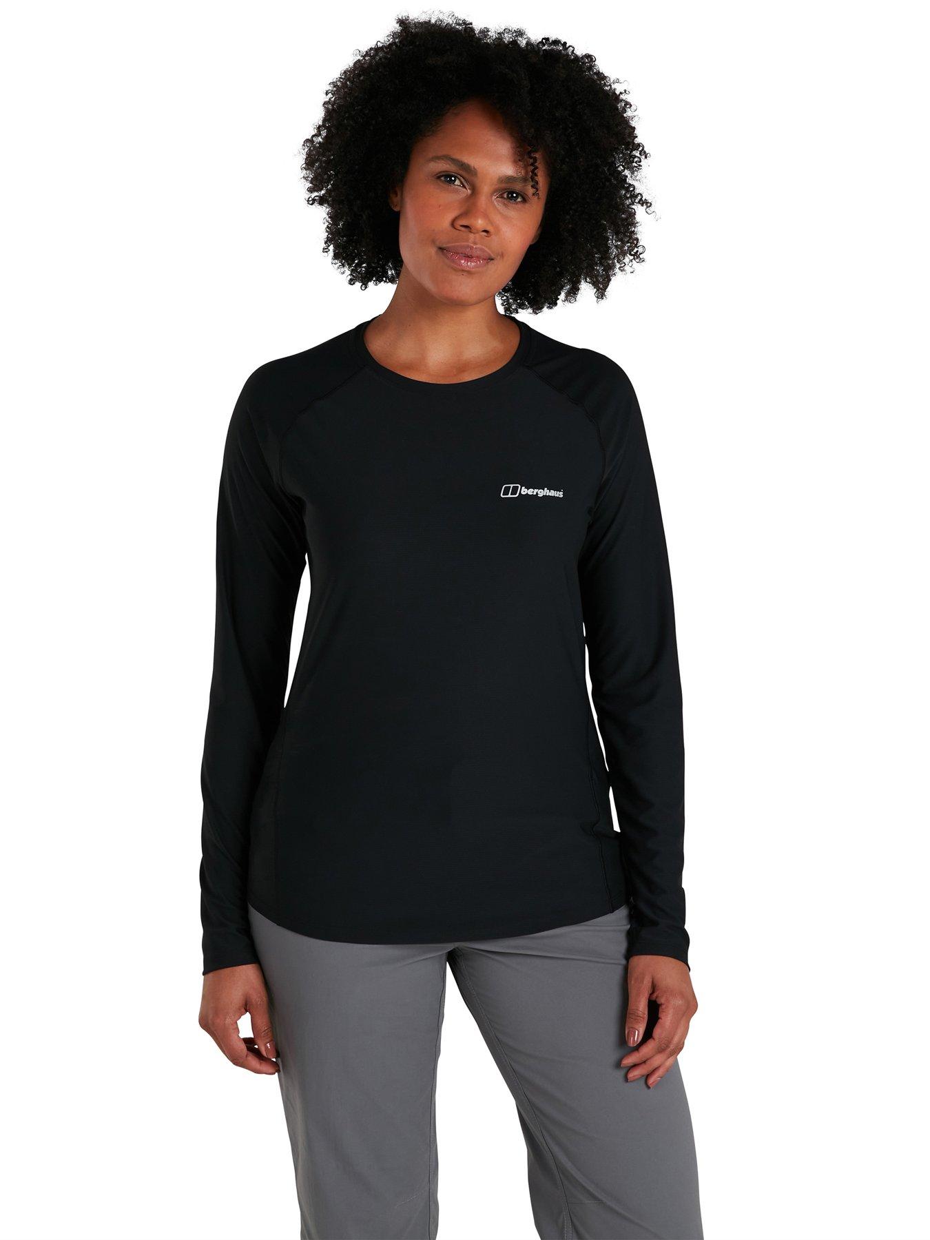 Berghaus 24/7 Long Sleeve Crew Baselayer - Black