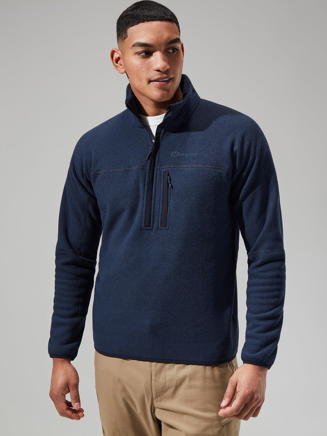 Berghaus Stainton 2.0 Half-Zip Fleece Jacket - Blue | littlewoods.com