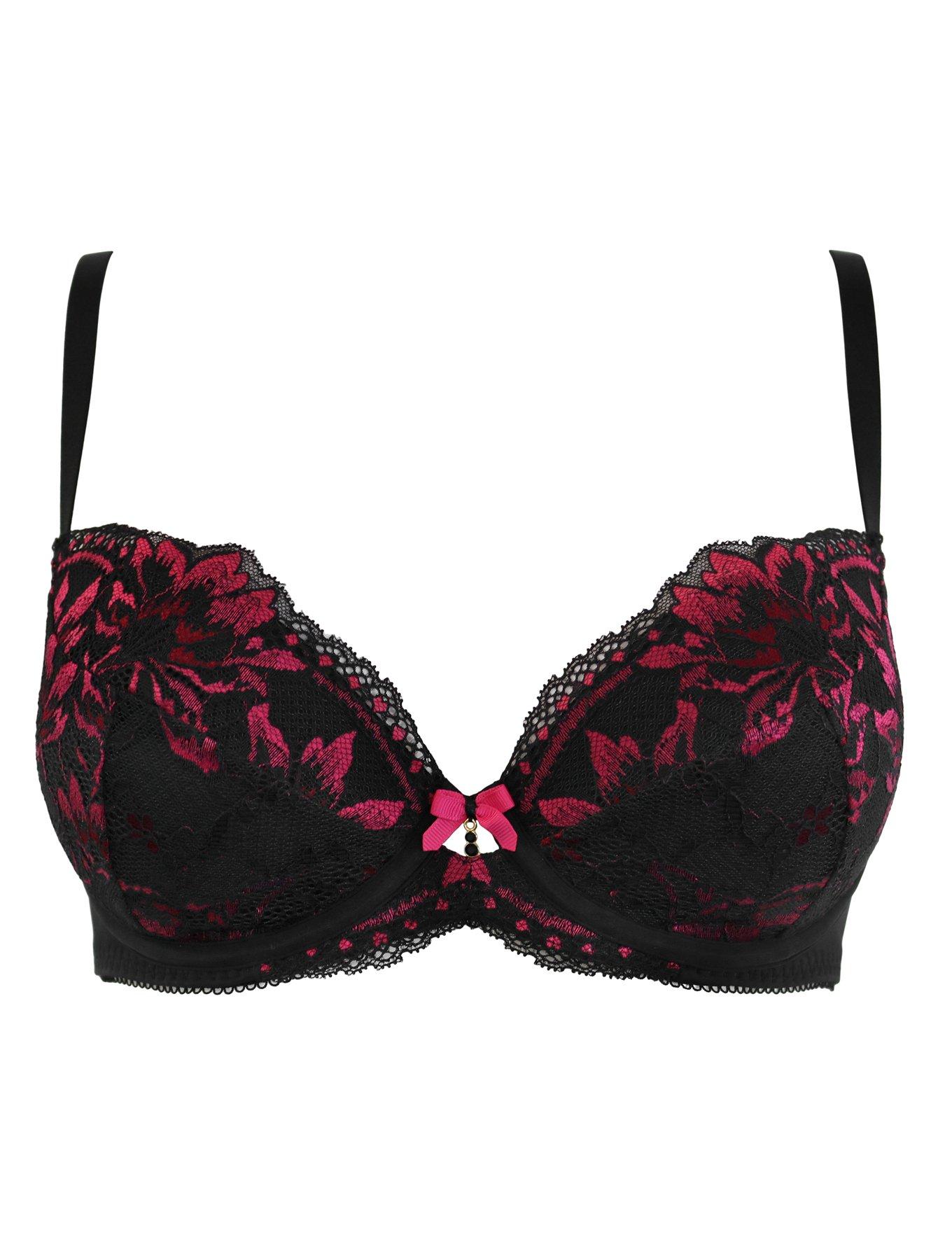  image of pour-moi-j-adore-padded-bra-blackmulti