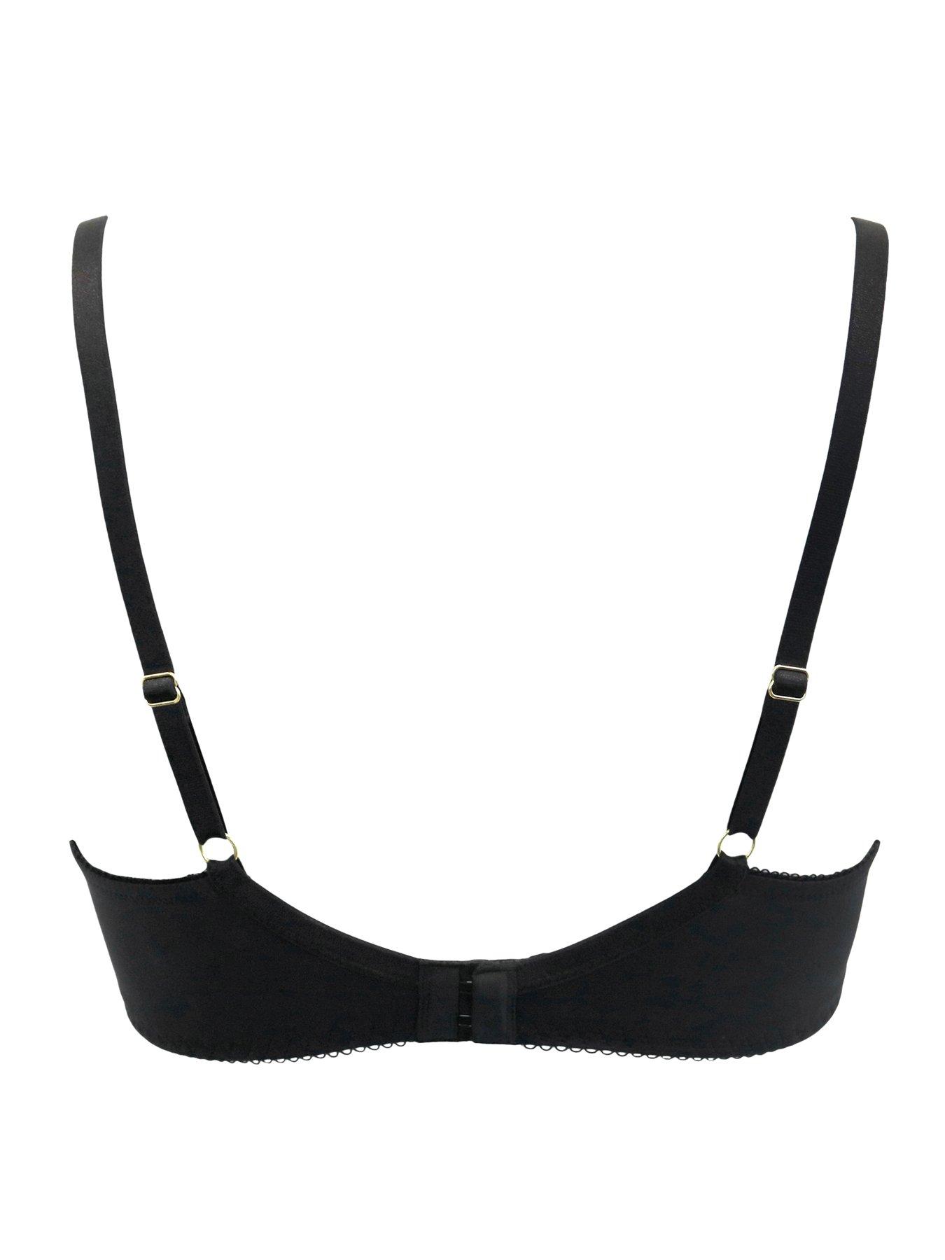  image of pour-moi-j-adore-padded-bra-blackmulti