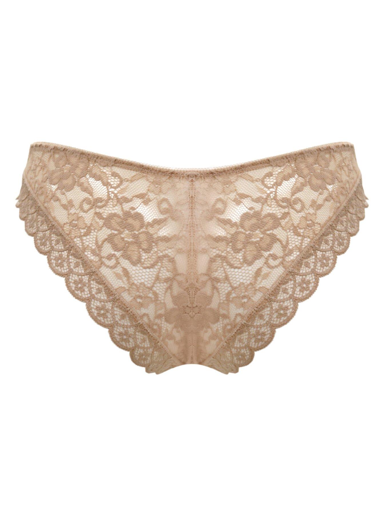 Image 4 of 4 of Pour Moi Rebel Brazilian Brief - Beige