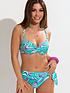  image of pour-moi-carnival-lightly-padded-twist-front-underwired-top-multi