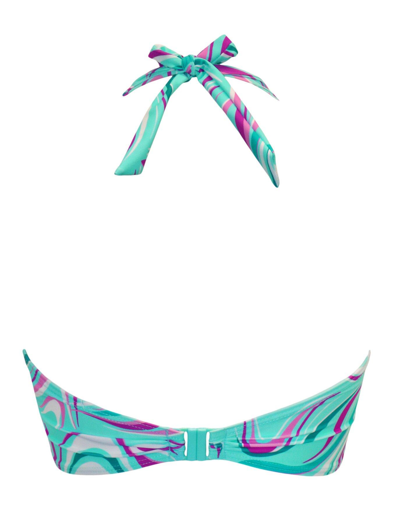  image of pour-moi-carnival-longline-removable-cup-halter-top