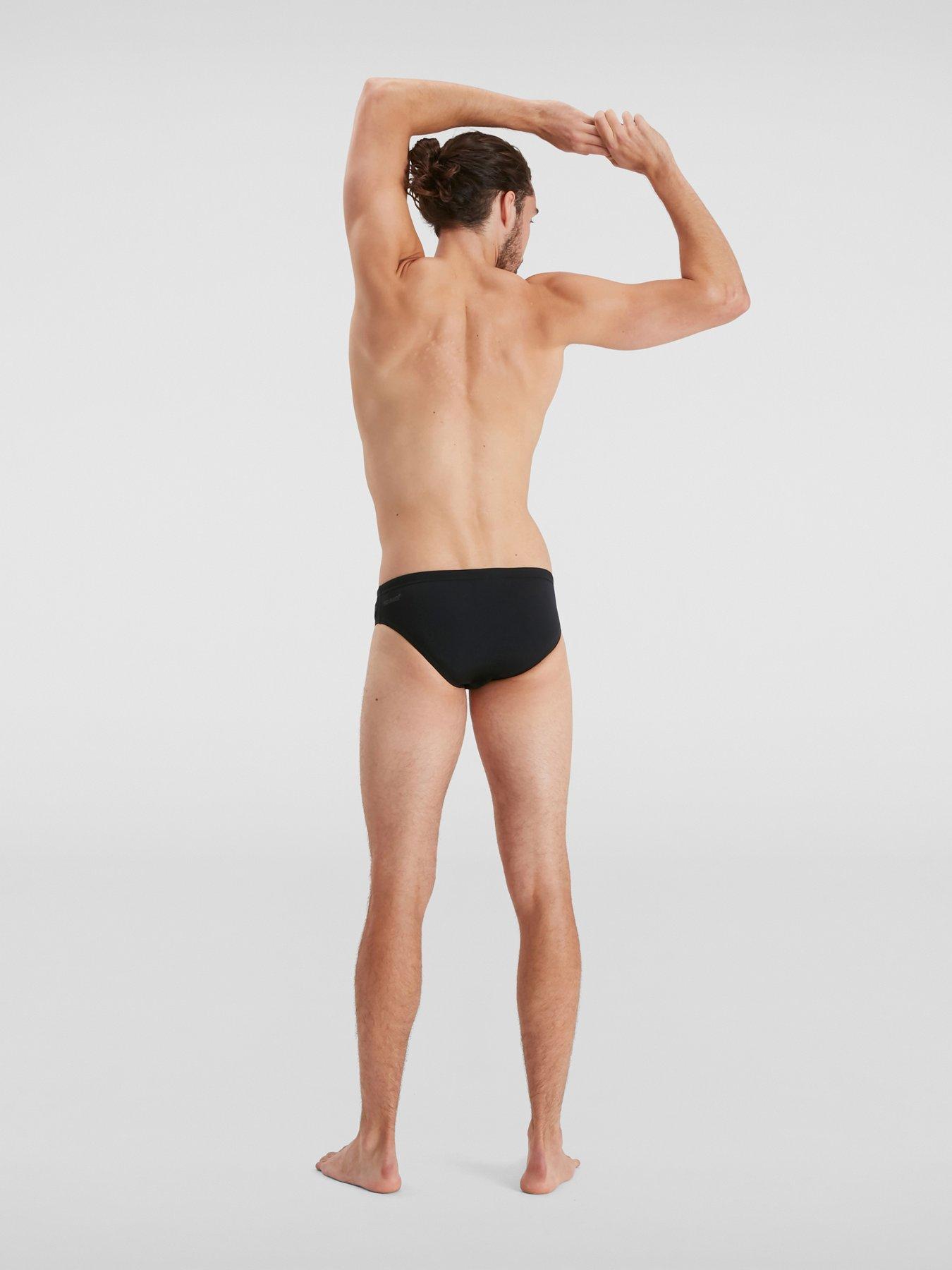 Black best sale speedo mens