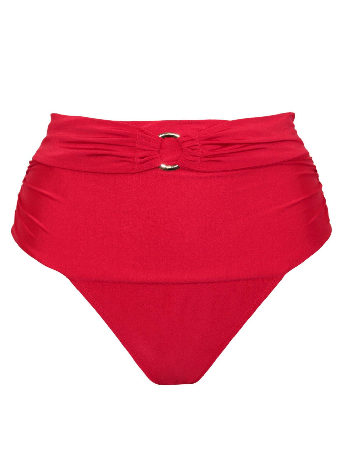  image of pour-moi-samoa-high-waist-tummy-control-brief-red