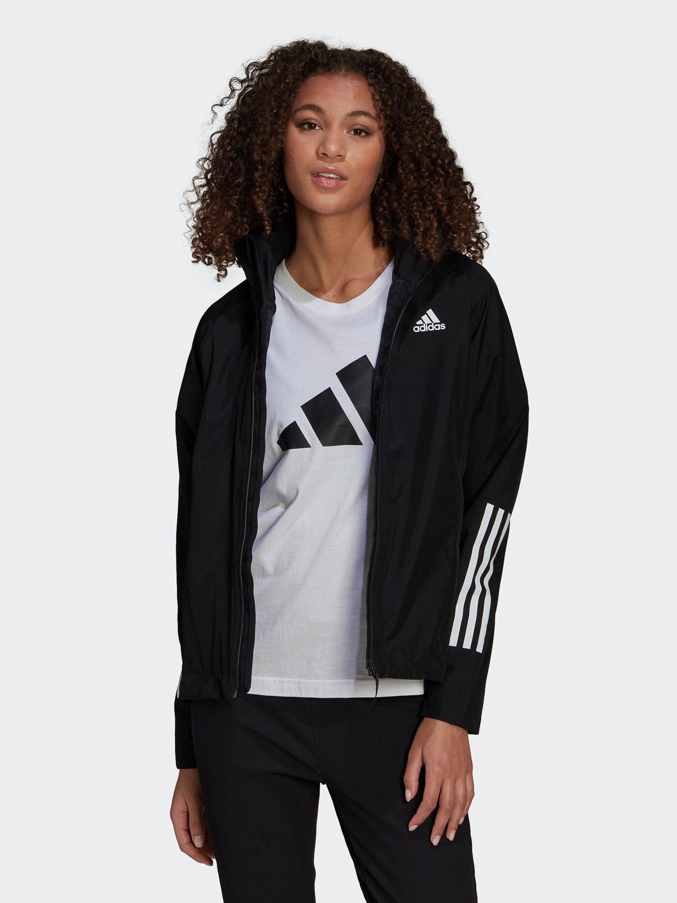 Adidas anorak clearance jacket black