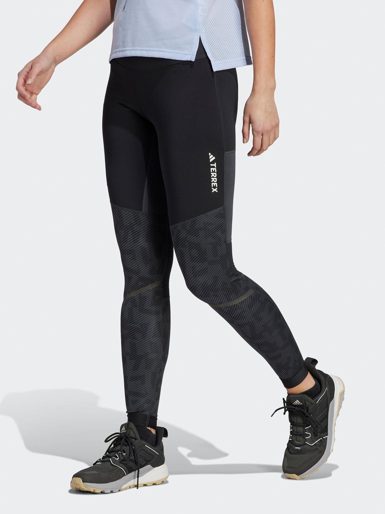 Image 1 of 3 of adidas Terrex Agravic Trail Running Leggings - Grey