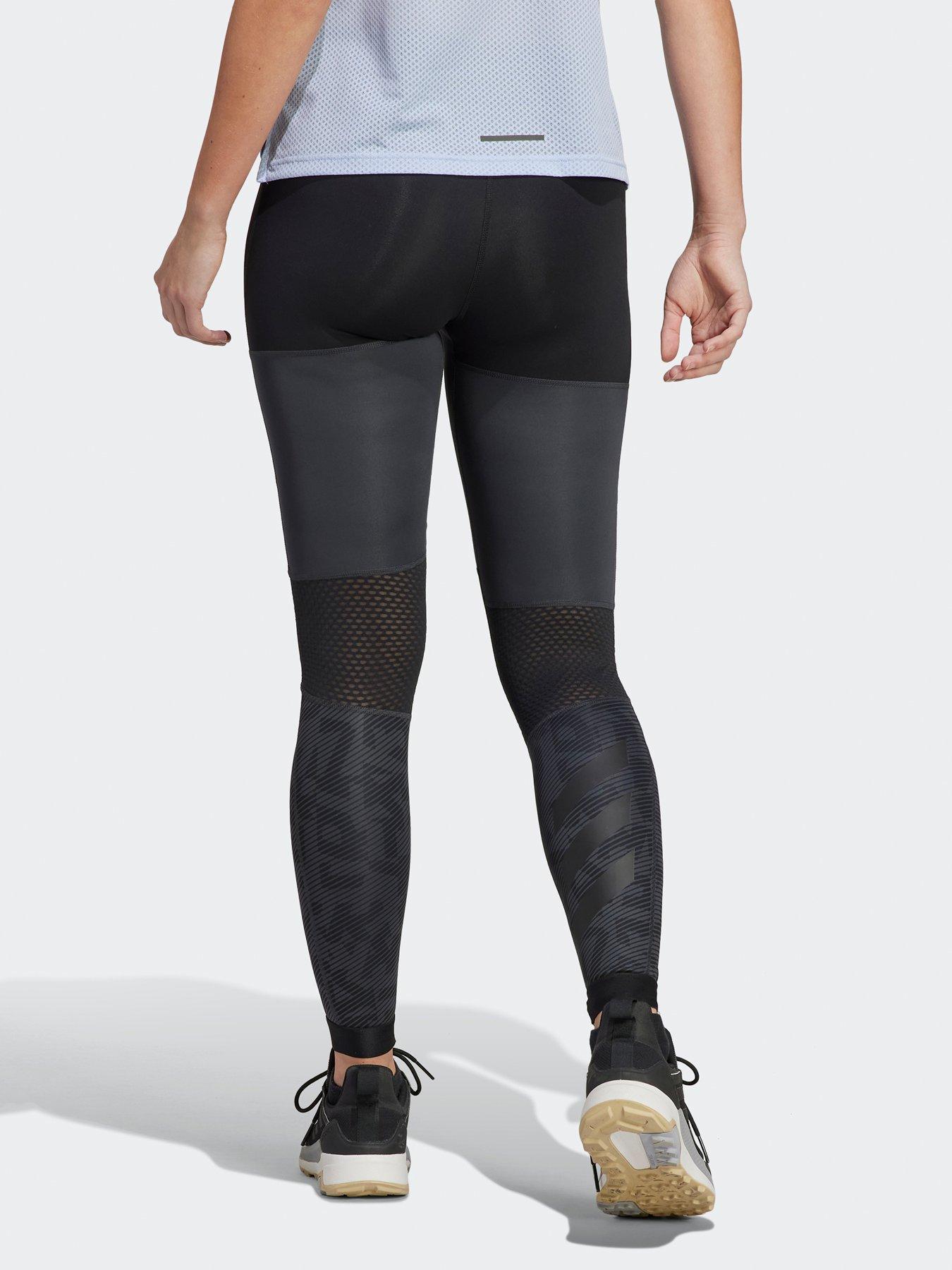 Image 2 of 3 of adidas Terrex Agravic Trail Running Leggings - Grey