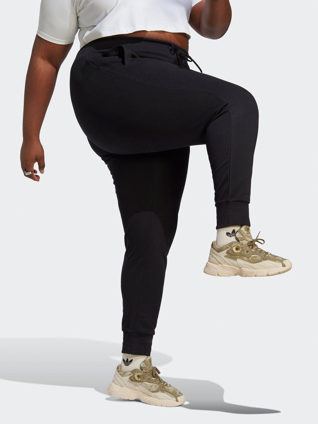 Plus size best sale adidas joggers