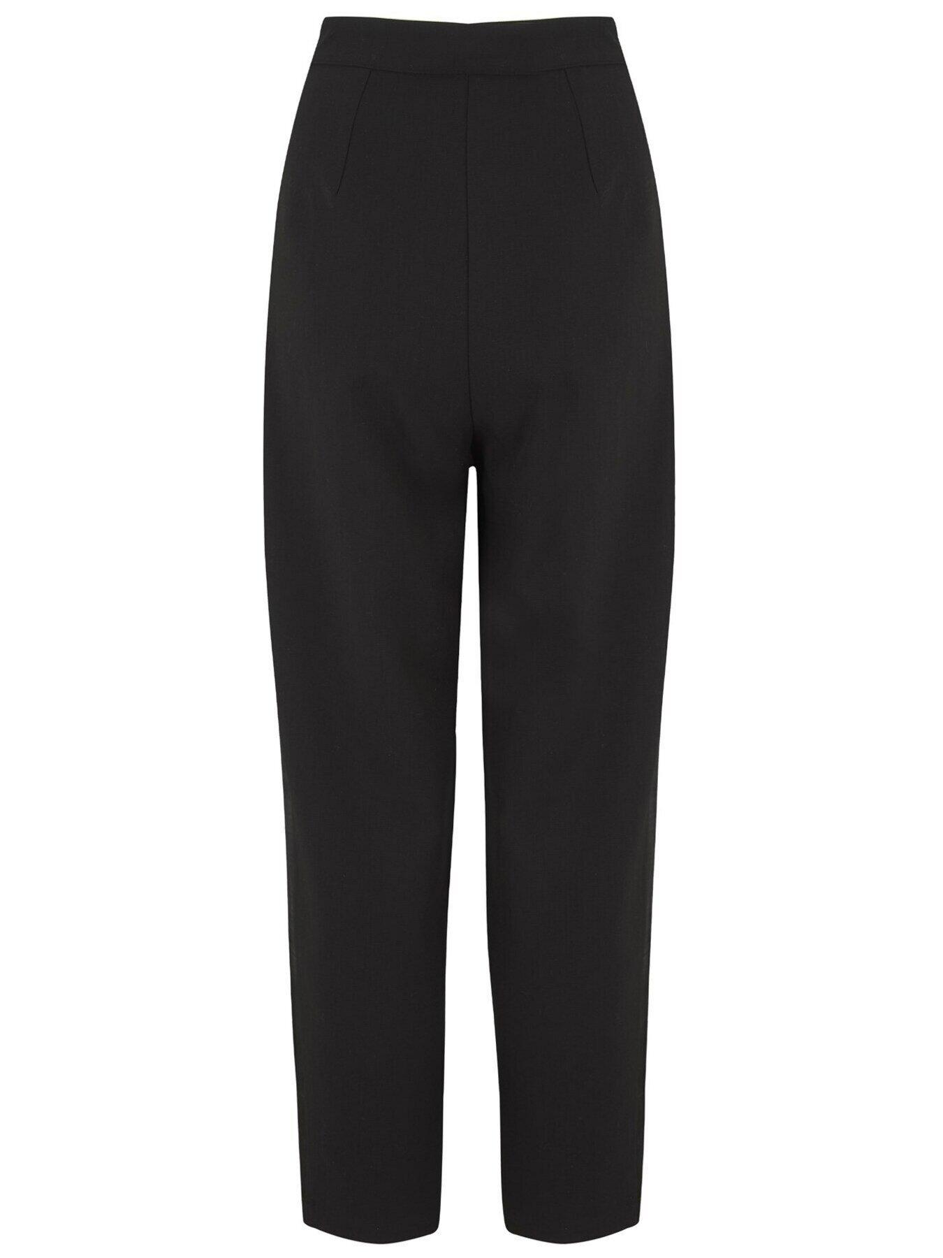  image of pour-moi-high-waist-tux-cigarette-trouser-black