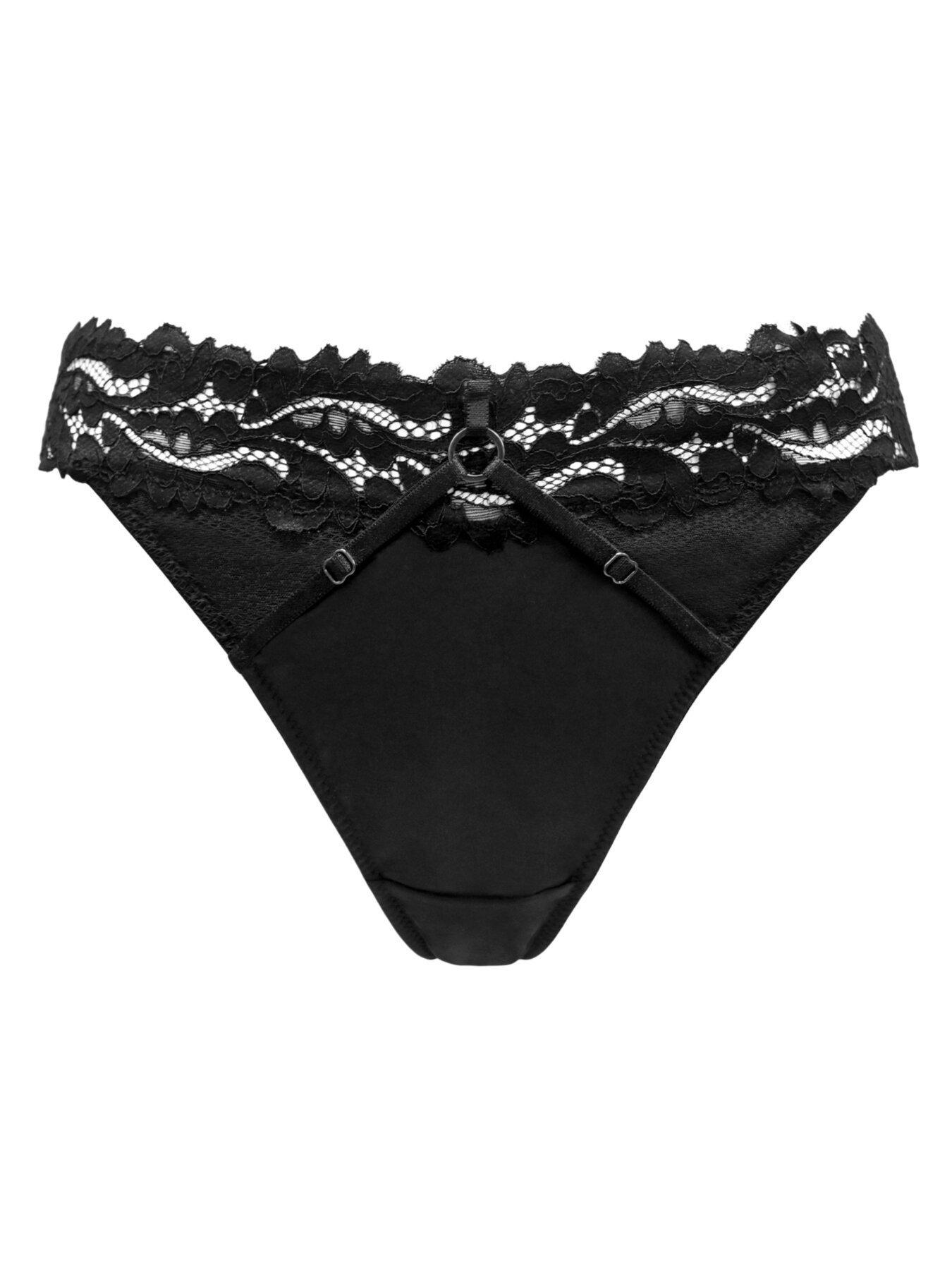 Image 3 of 4 of Pour Moi Lavish Thong - Black
