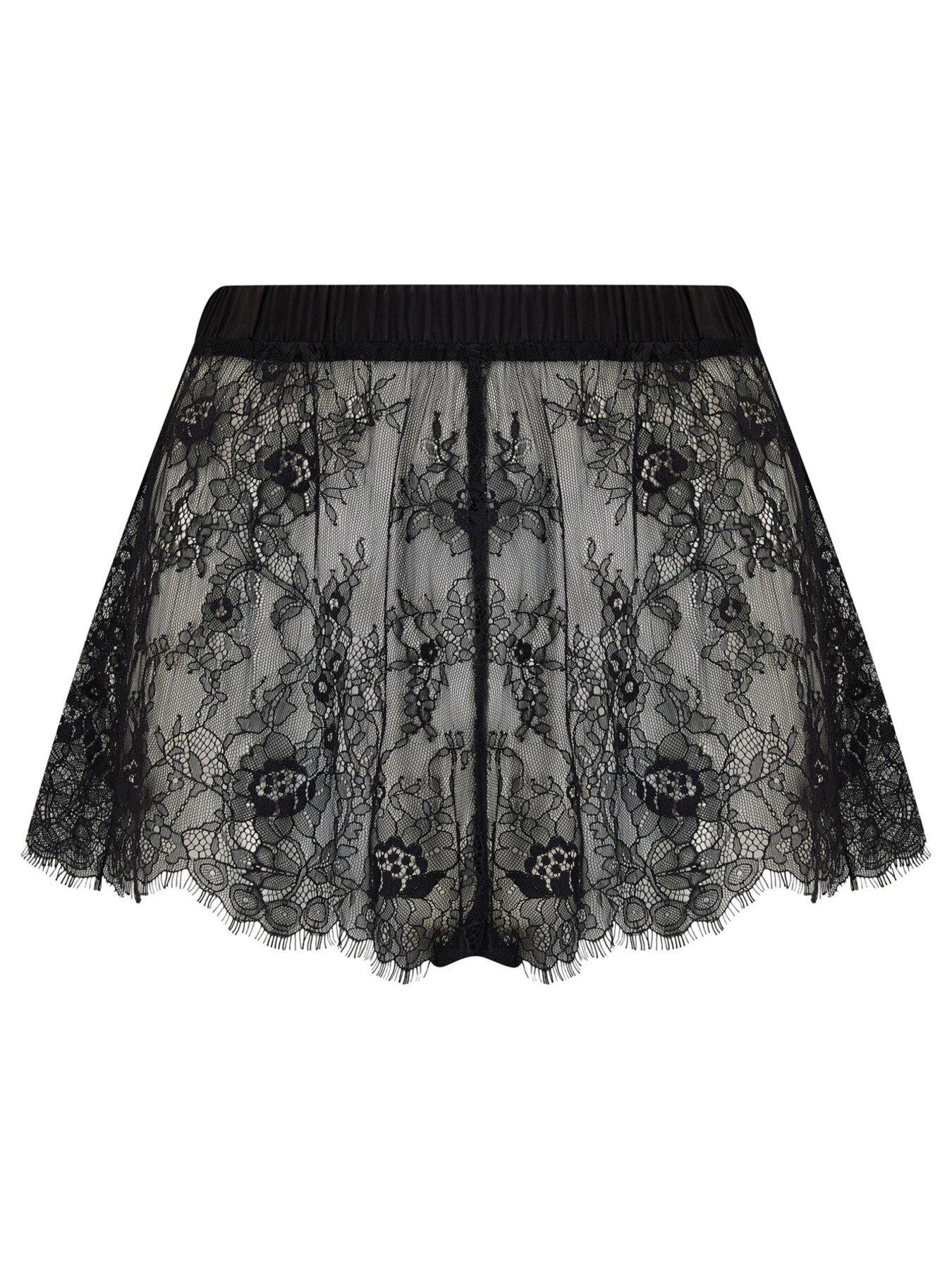  image of pour-moi-for-your-eyes-only-lace-cami-and-short-set