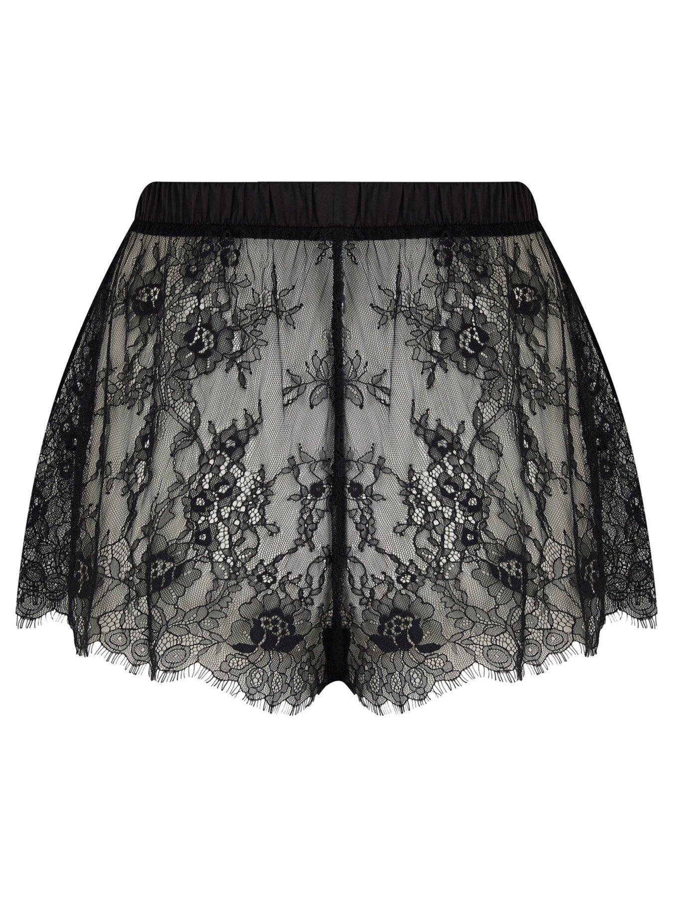  image of pour-moi-for-your-eyes-only-lace-cami-and-short-set