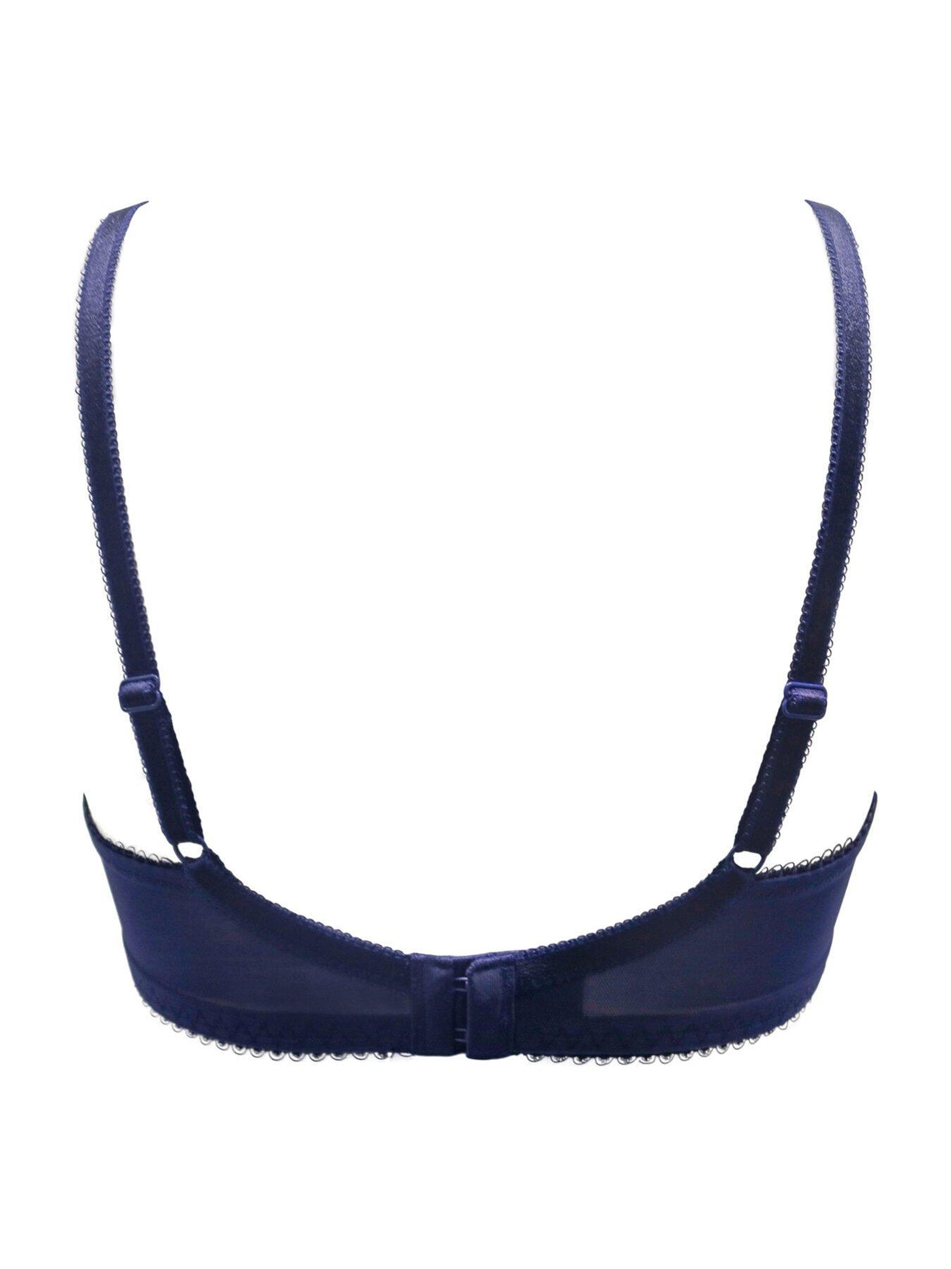  image of pour-moi-amour-underwired-non-padded-bra-multi