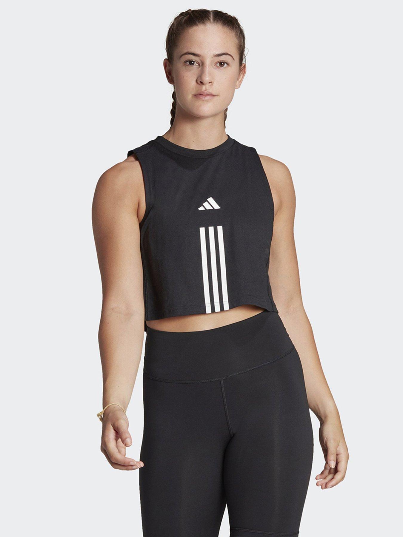 adidas AEROREADY Train Essentials Regular 3-Stripes Tank Top - White |  adidas Canada