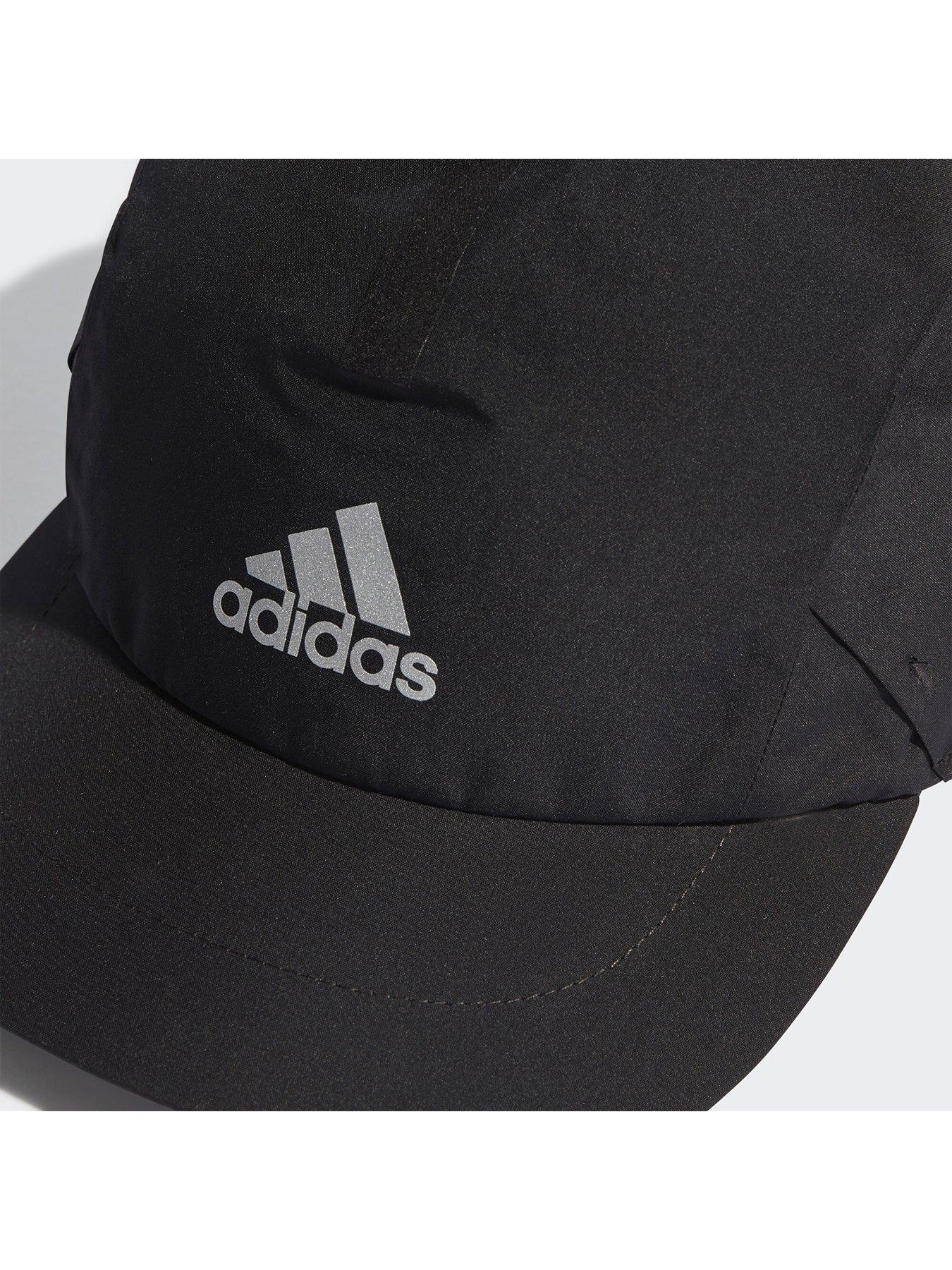 adidas 3-Panel HEAT.RDY Training Running Sport Cap - Black