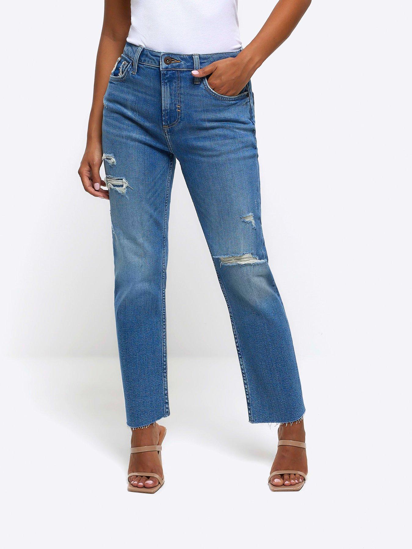 Low rise hot sale jeans river island