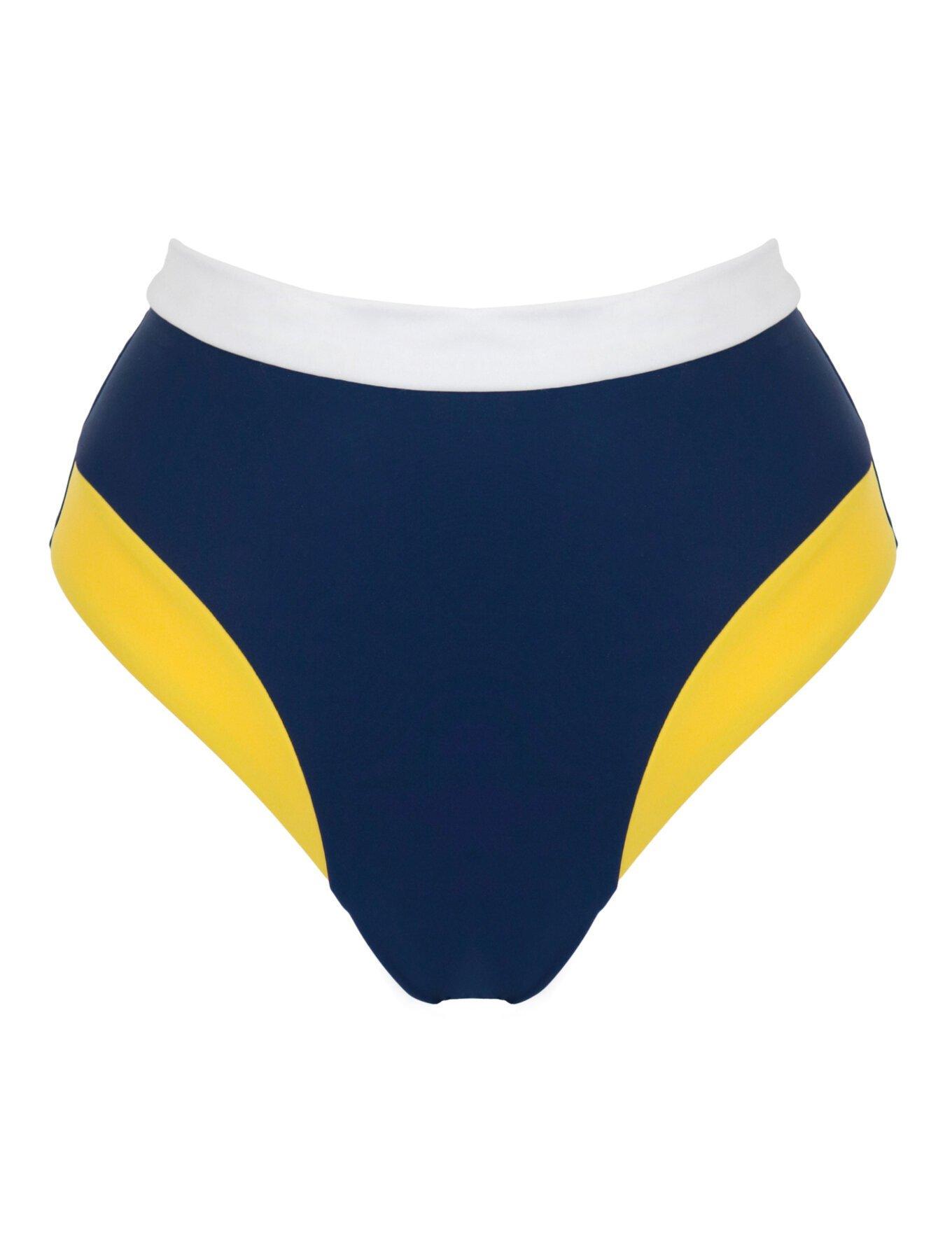 Image 3 of 4 of Pour Moi Palm Springs High Leg Tummy Control Brief - Multi