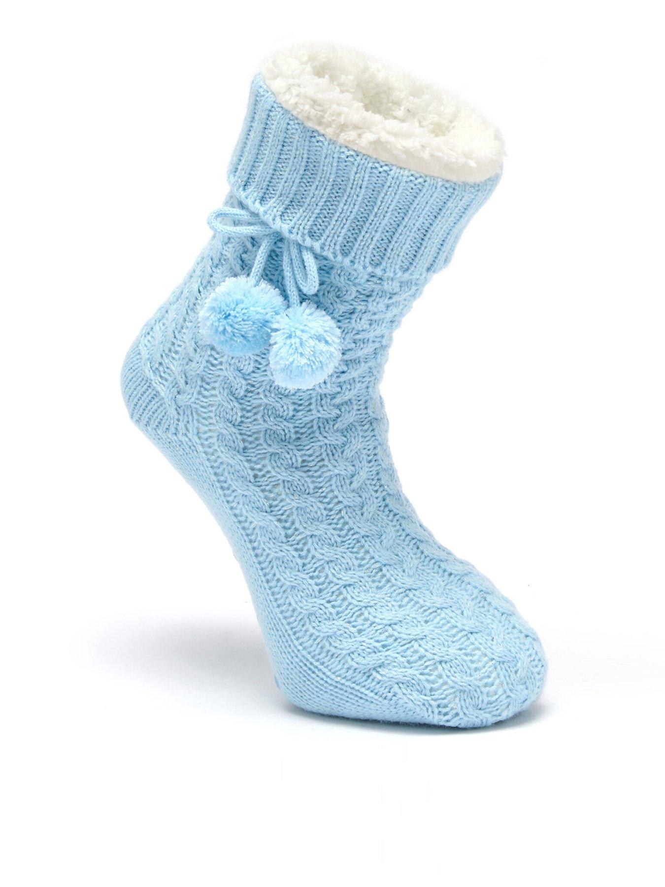 Cable Leggings & Cosy Socks Bundle - Blues – The Little Sock Company