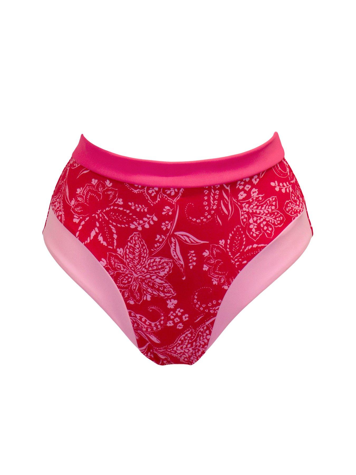  image of pour-moi-palm-springs-high-leg-tummy-control-brief-multi