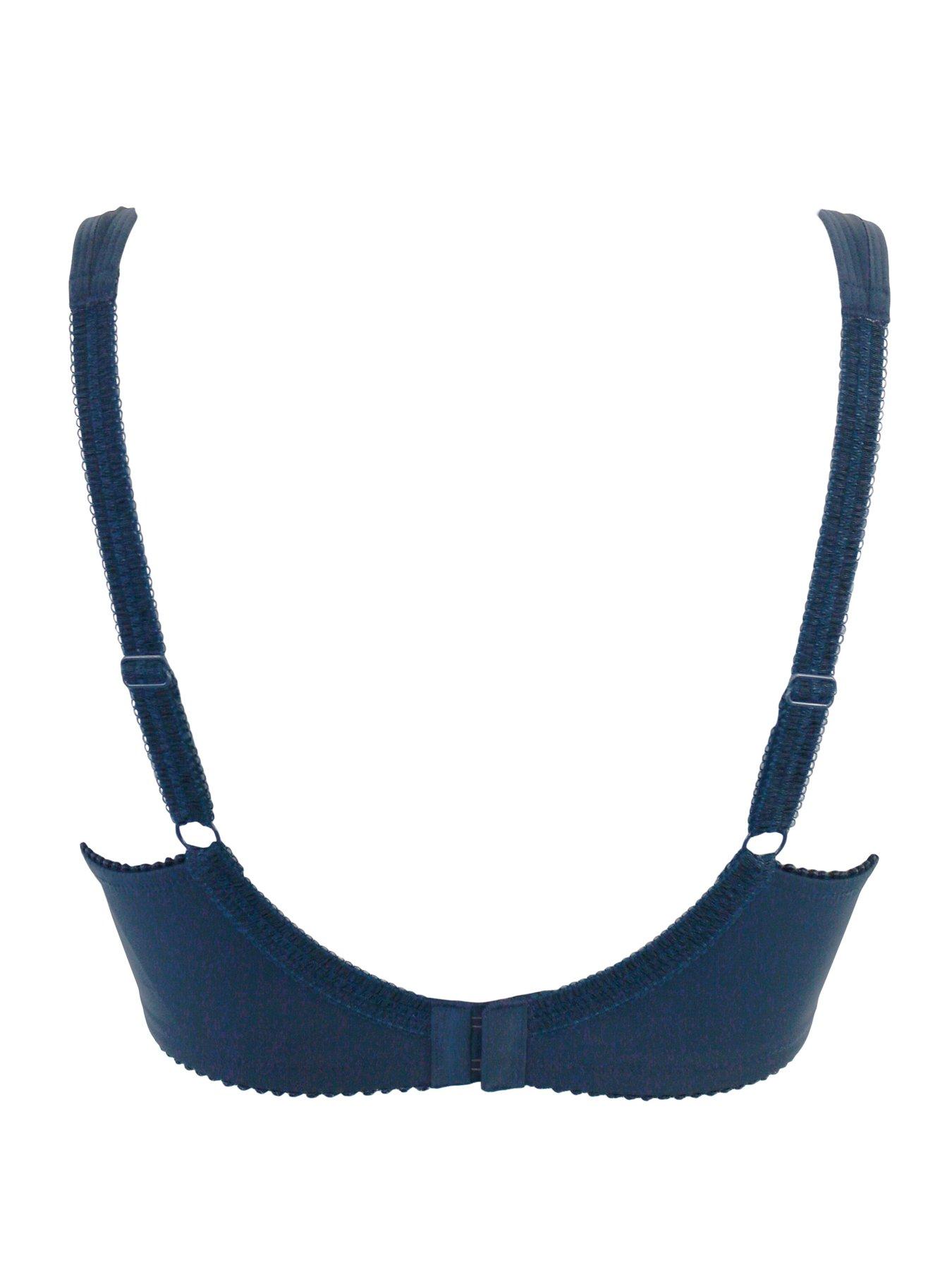 Image 4 of 4 of Pour Moi St Tropez Full Coverage Memory Foam T-Shirt Bra - Dark Blue