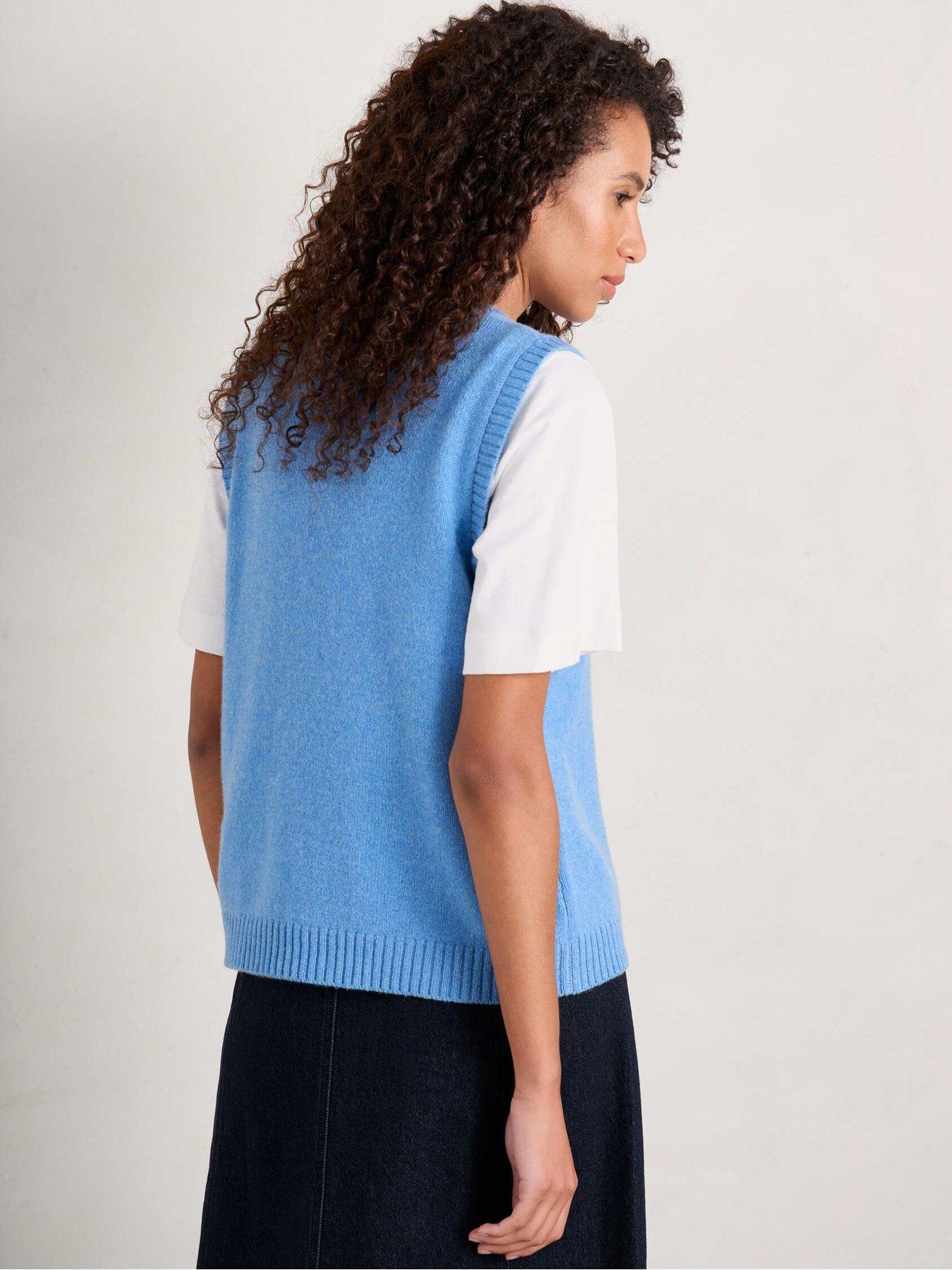 Seasalt Cornwall East View Sleeveless Knitted Vest