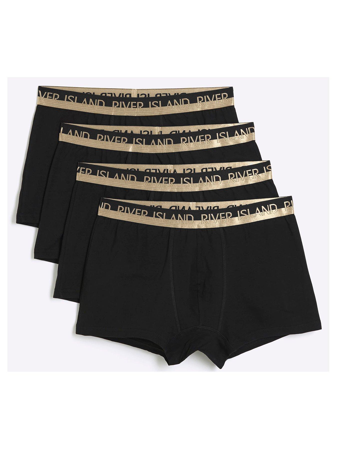 undefined 4Pk Cotton Stretch Trunks