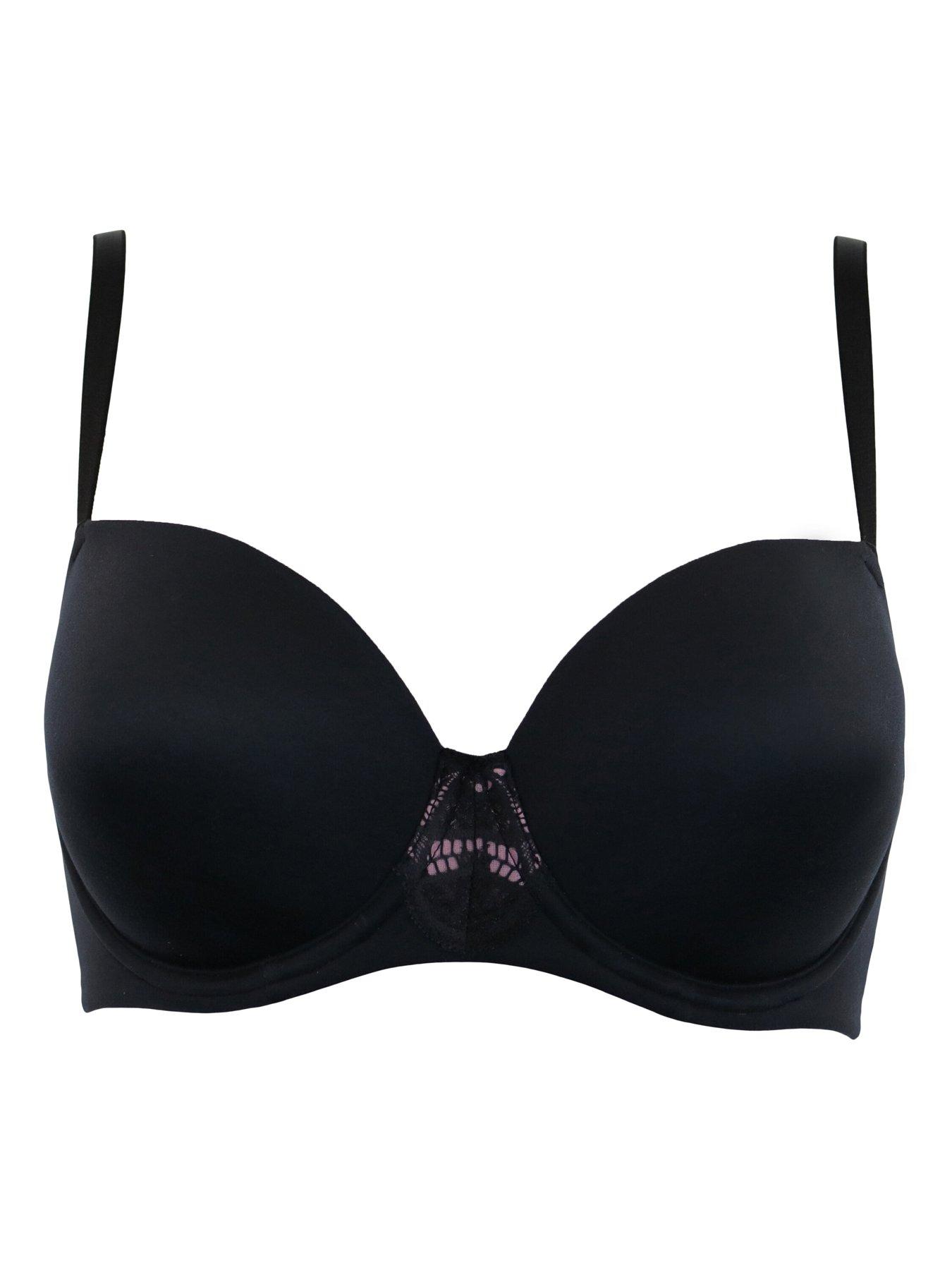 Buy Pour Moi White Padded Romance Moulded Plunge Push Up Bra from the Next  UK online shop