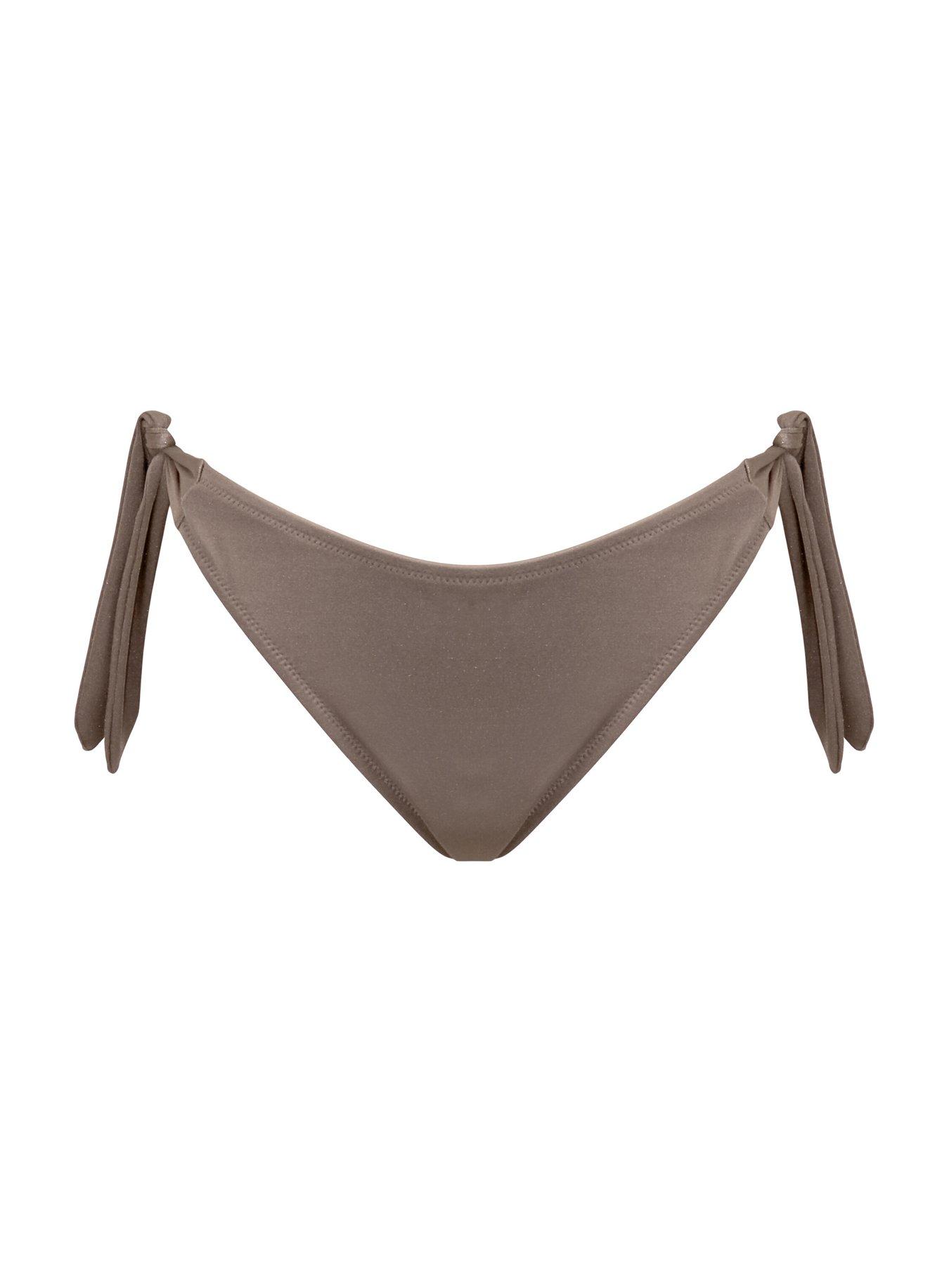 Image 3 of 4 of Pour Moi Zante Tie Side Brief - Light Nude