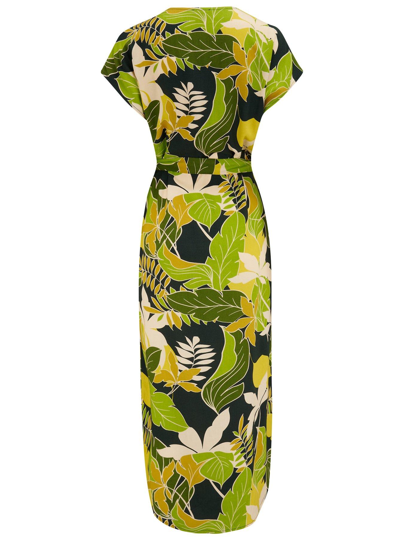 Image 4 of 4 of Pour Moi Belted Beach Kaftan Dress