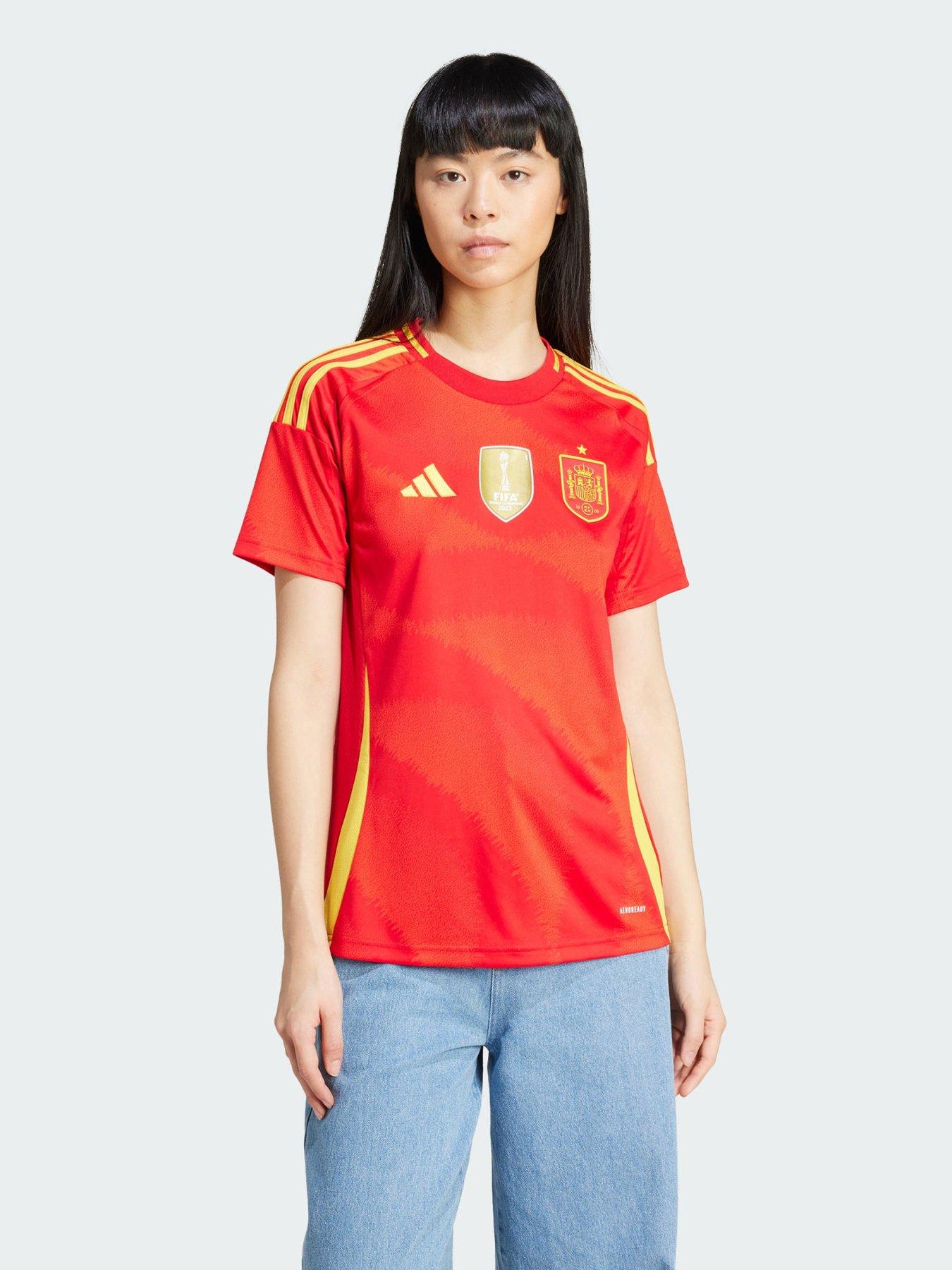 undefined Spain 24 Home Jersey - Red