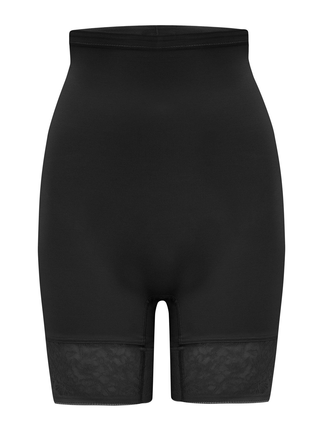 Image 3 of 4 of Pour Moi Effortless Shapewear Tummy Control Thigh Slimmer - Black