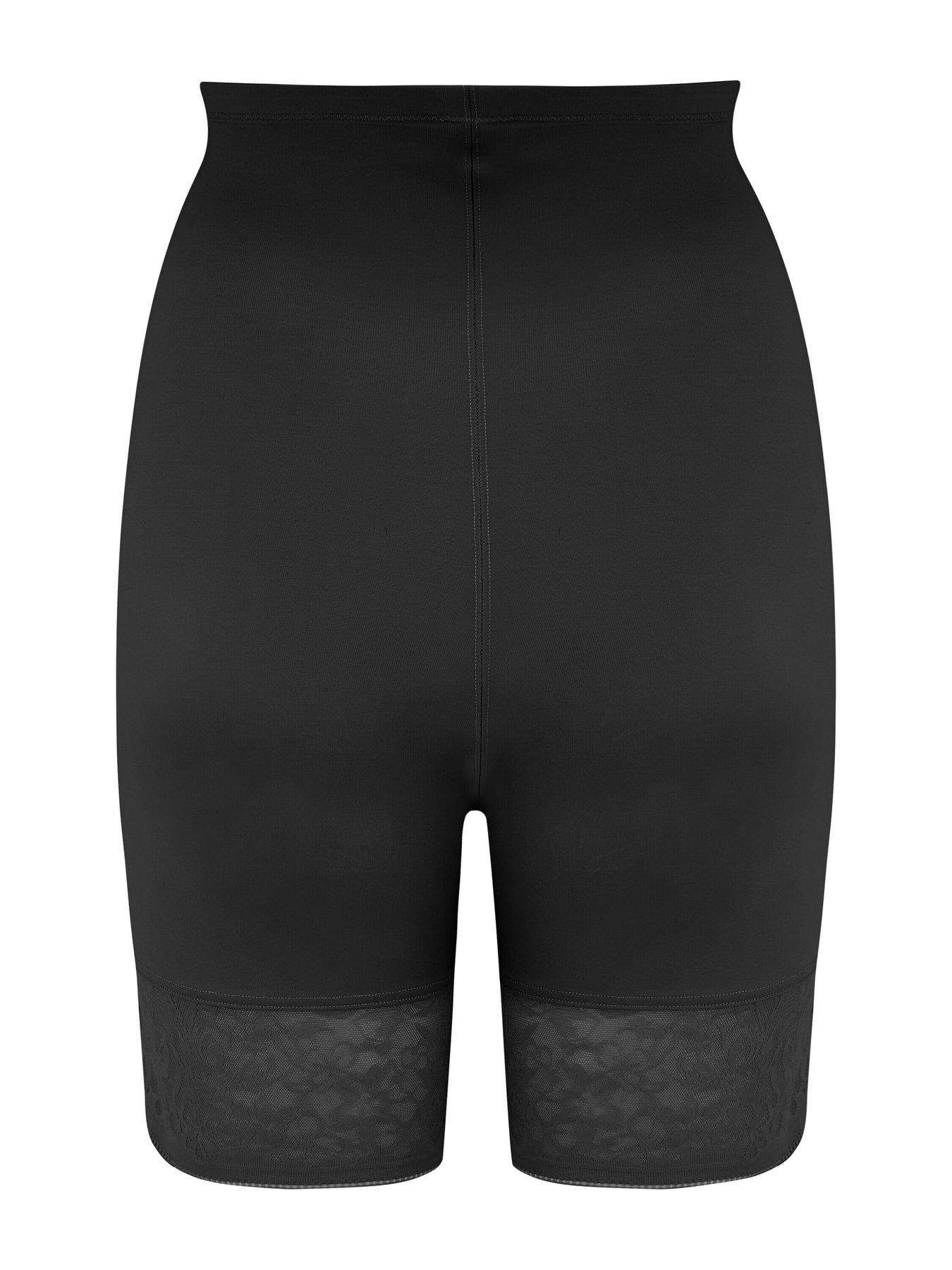 Image 4 of 4 of Pour Moi Effortless Shapewear Tummy Control Thigh Slimmer - Black