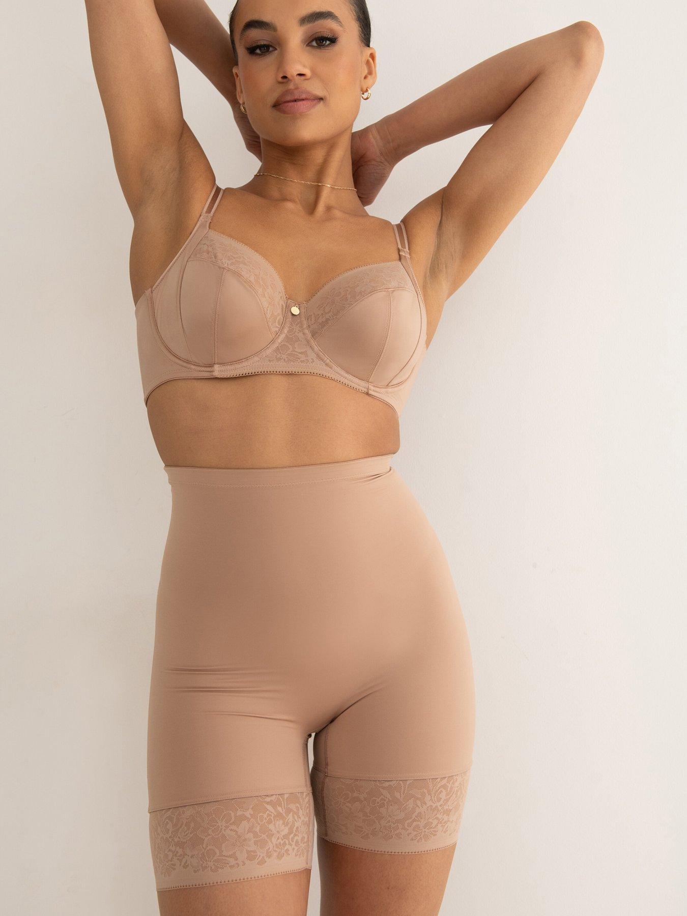 Image 1 of 4 of Pour Moi Effortless Shapewear Tummy Control Thigh Slimmer - Natural