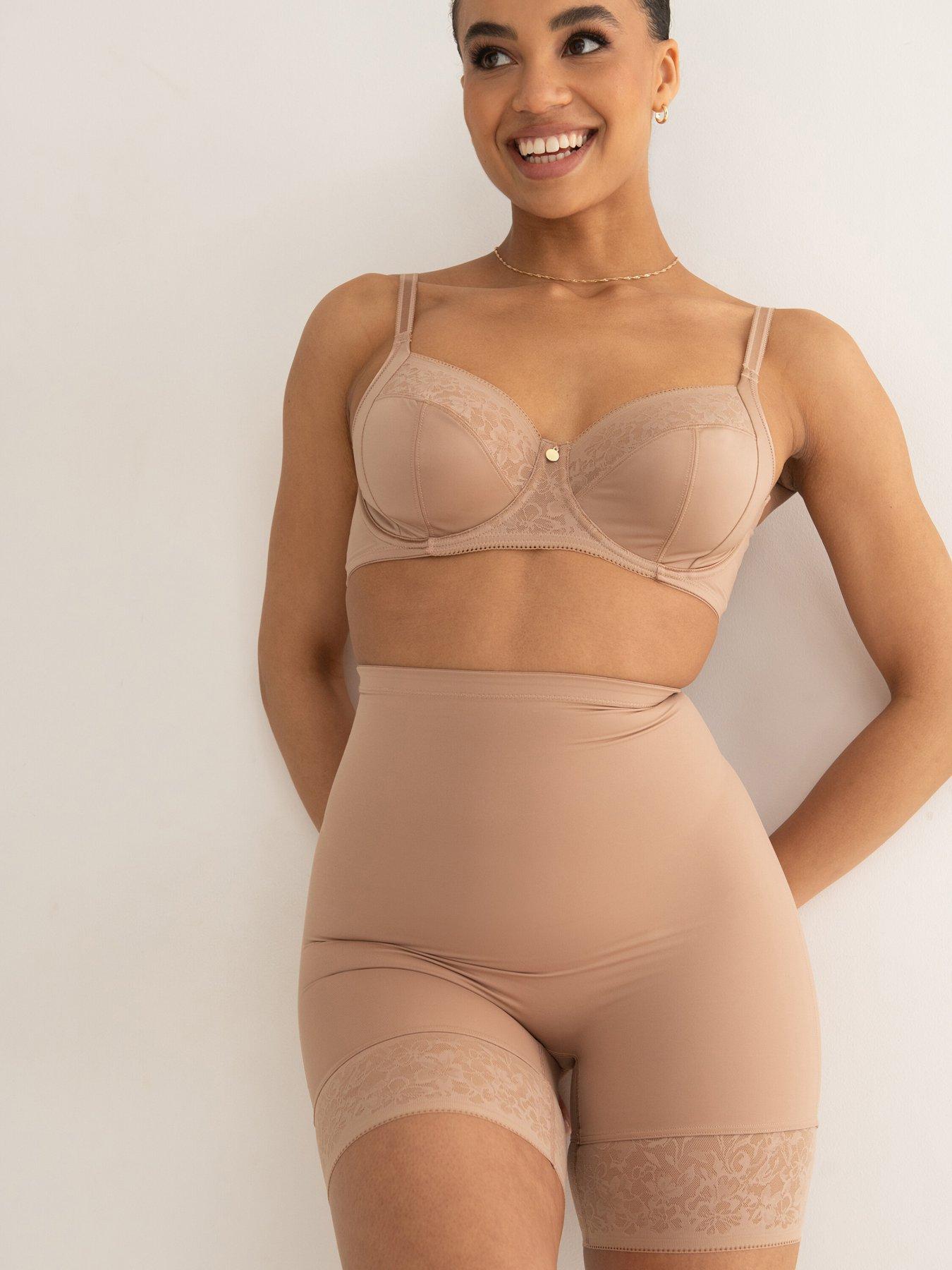 Image 2 of 4 of Pour Moi Effortless Shapewear Tummy Control Thigh Slimmer - Natural