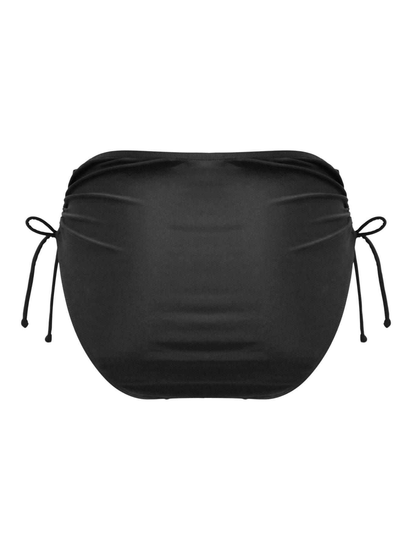Image 4 of 4 of Pour Moi St Barts Adjustable High-Waist Control Brief - Black