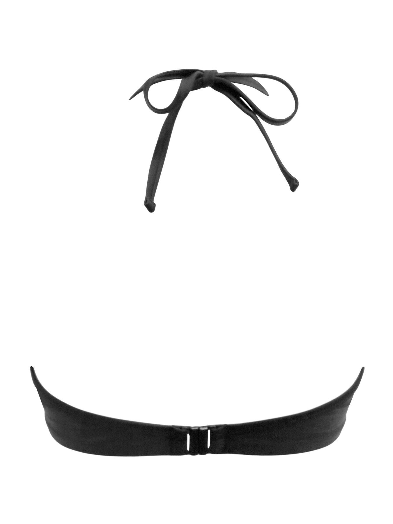 Image 4 of 4 of Pour Moi St Barts Underwired Lightly Padded Bikini Top - Black