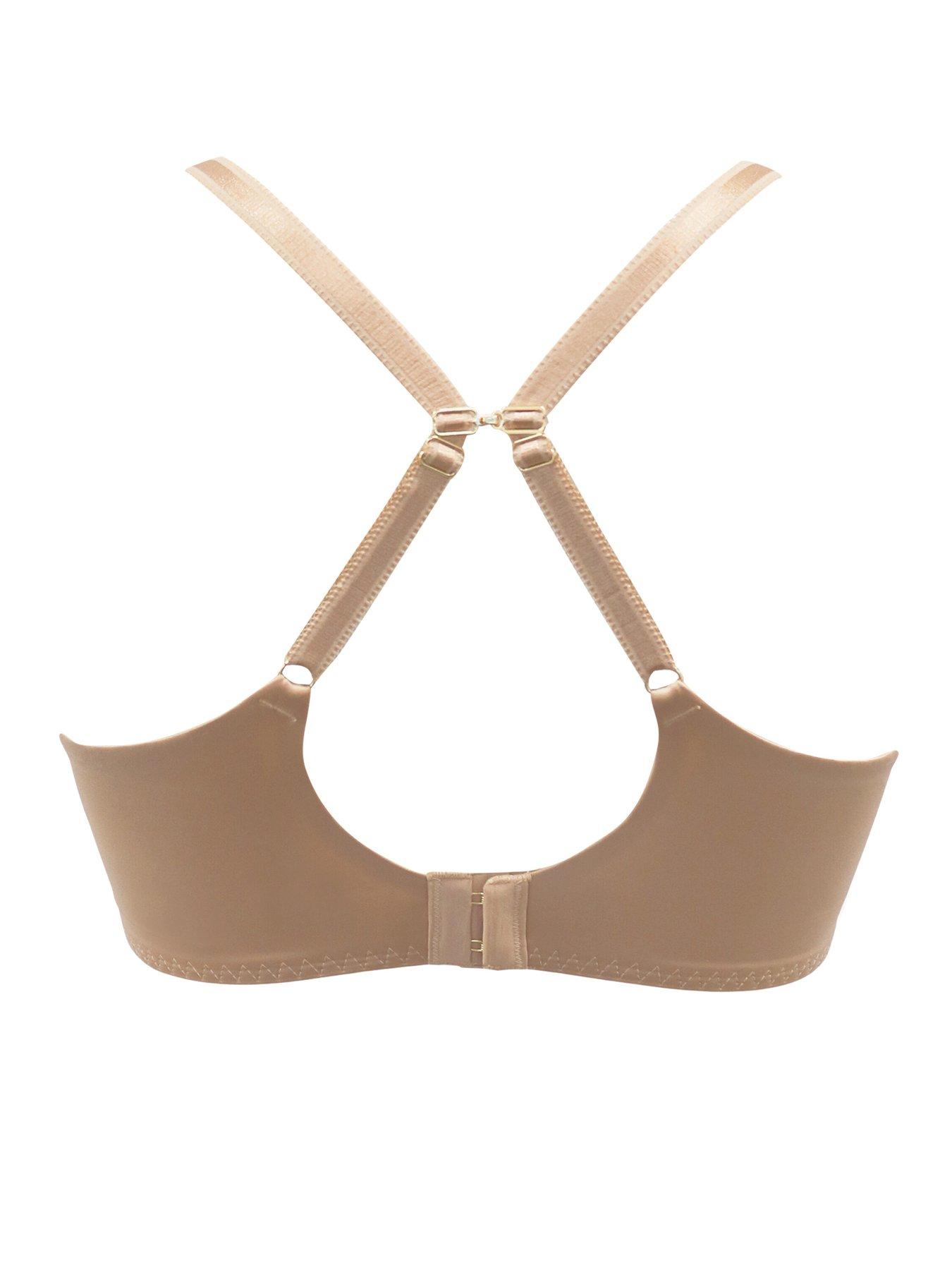 image of pour-moi-effortless-non-padded-underwired-double-layer-moulded-bra-natural