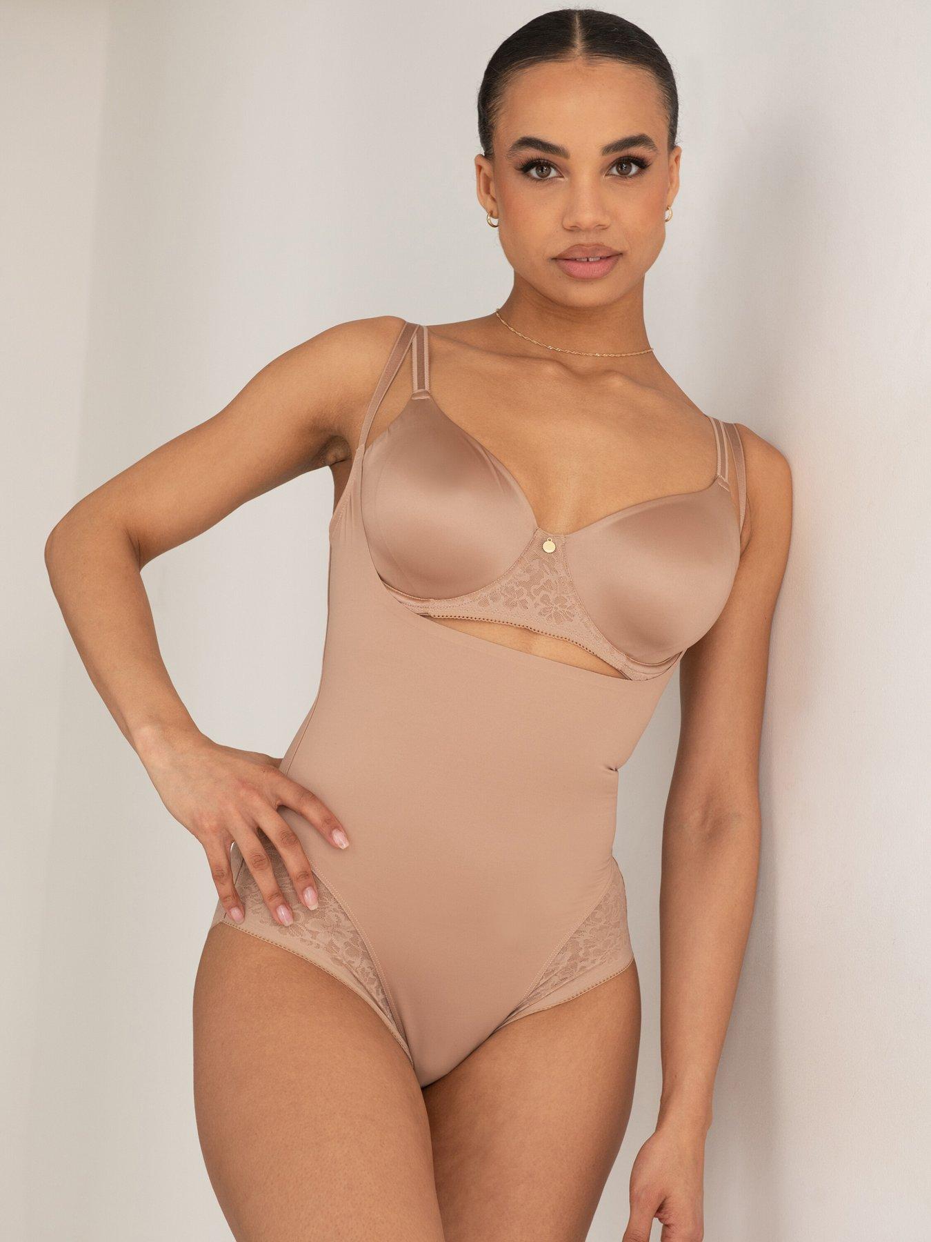 undefined Effortless Shapewear Tummy Control Wear Your Own Bra Body - Natural