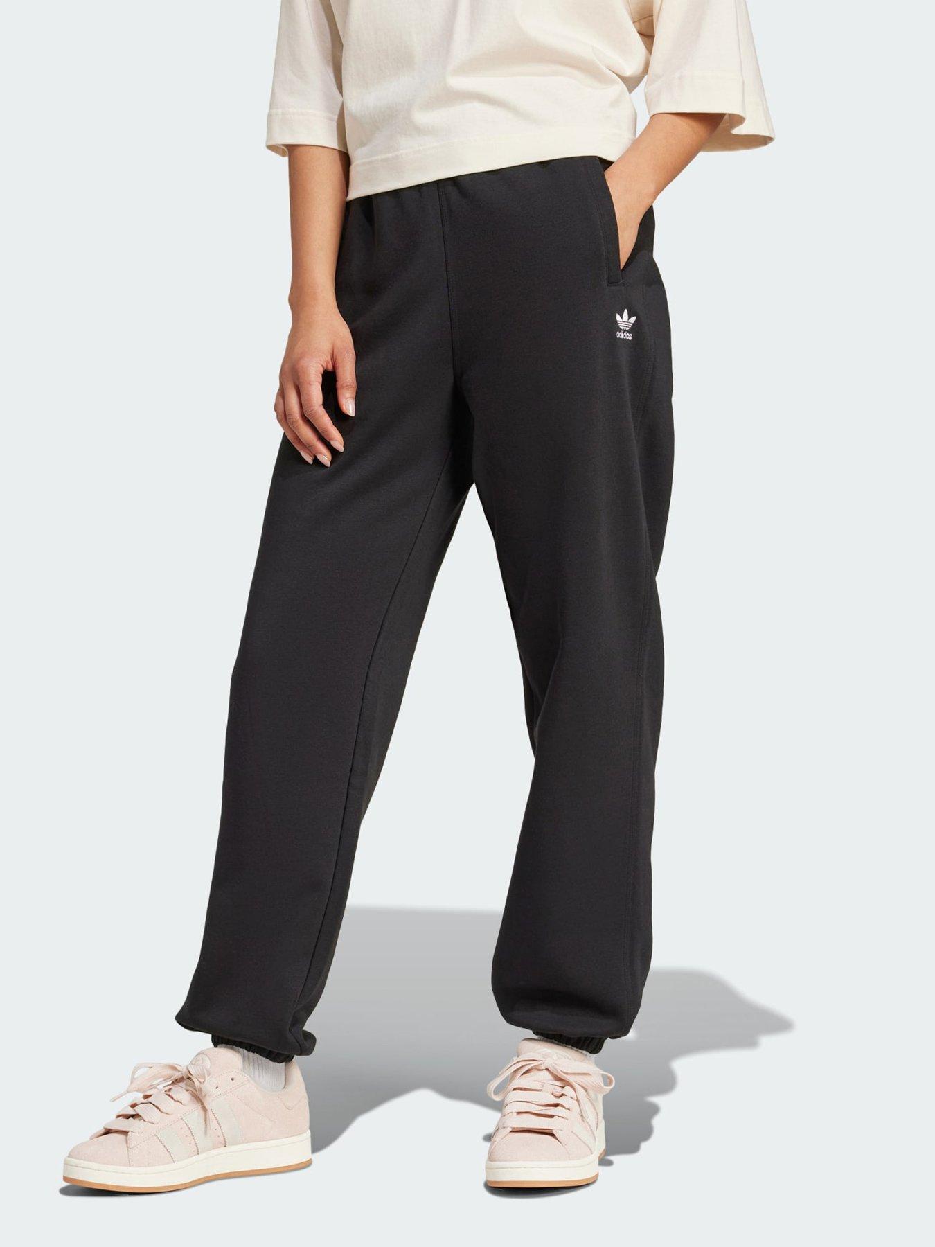 undefined Essentials Fleece Loose Joggers - Black