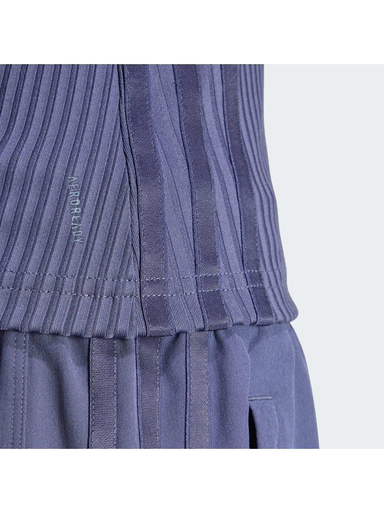  image of adidas-all-gym-seasonal-rib-tight-fit-tonal-3-stripes-tank-top-blue