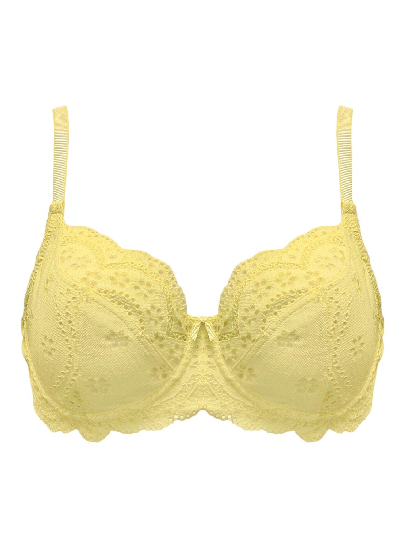  image of pour-moi-swoon-underwired-bra-light-yellow