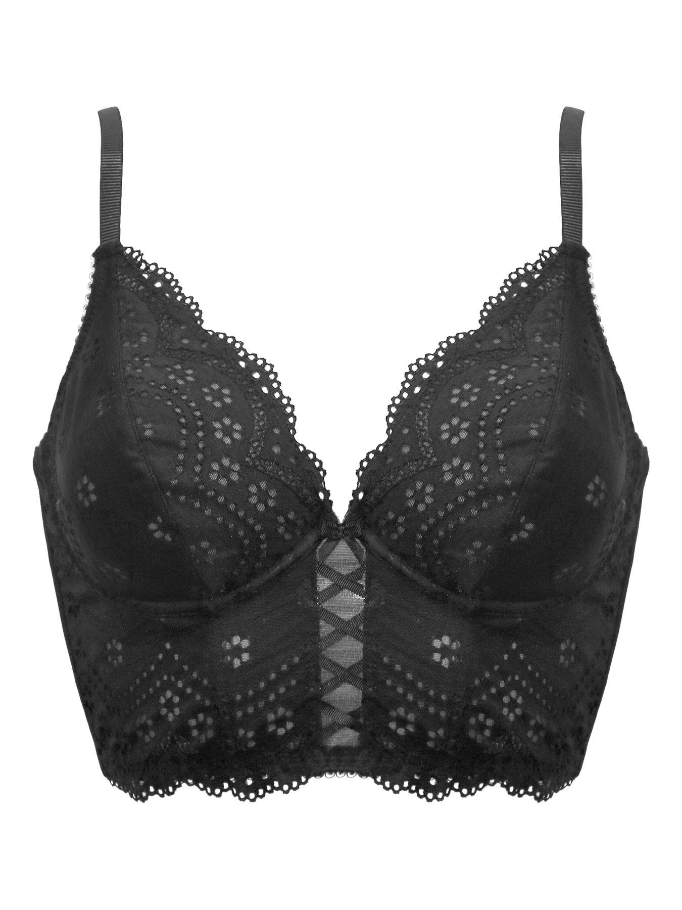  image of pour-moi-swoon-underwired-bustier-black