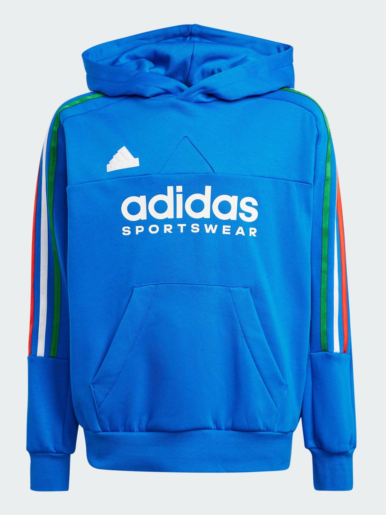 undefined Tiro Nations Pack Hood Kids - Blue