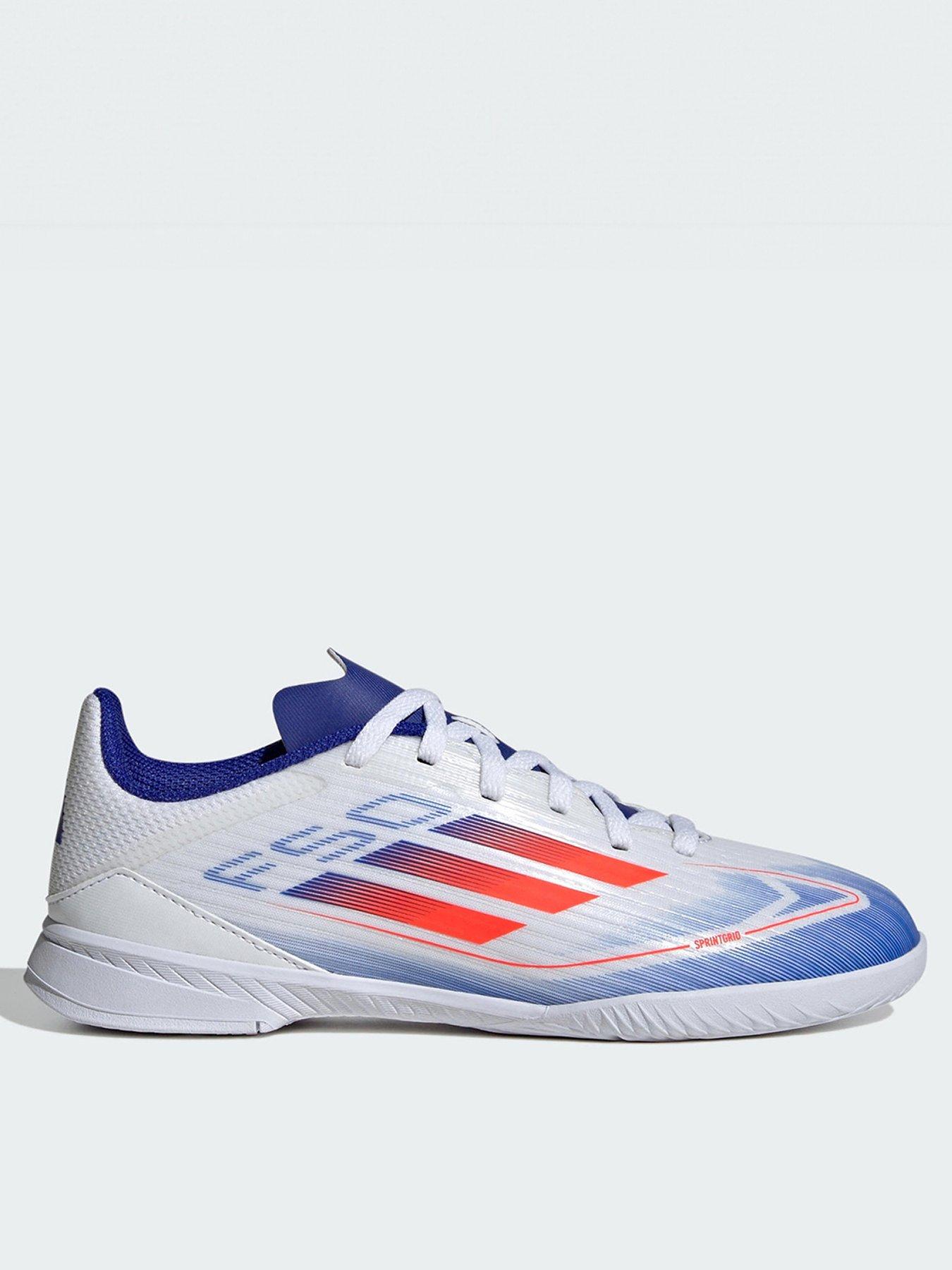 adidas F50 League Indoor Boots Kids White littlewoods