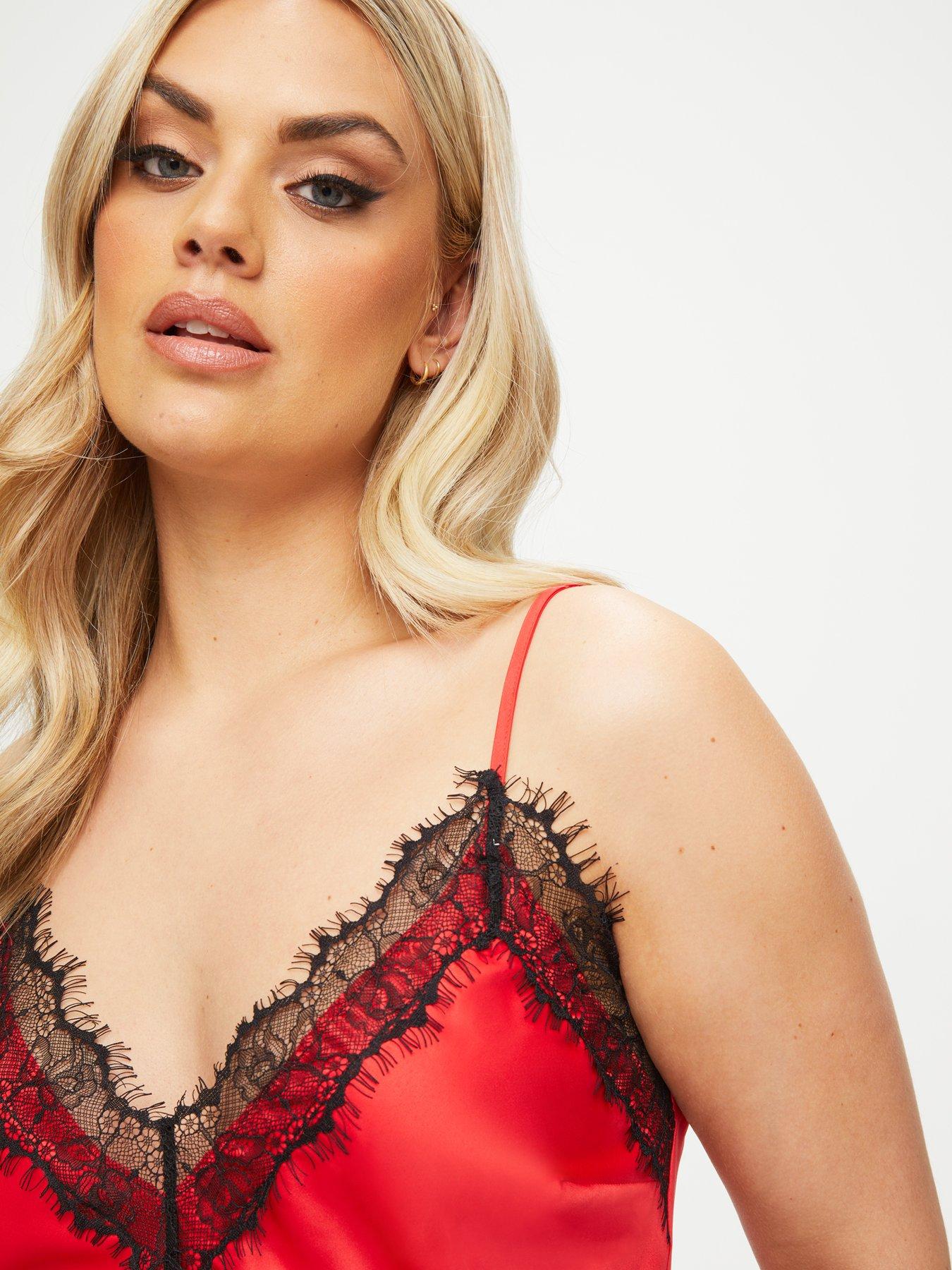  image of ann-summers-cerise-cami-set