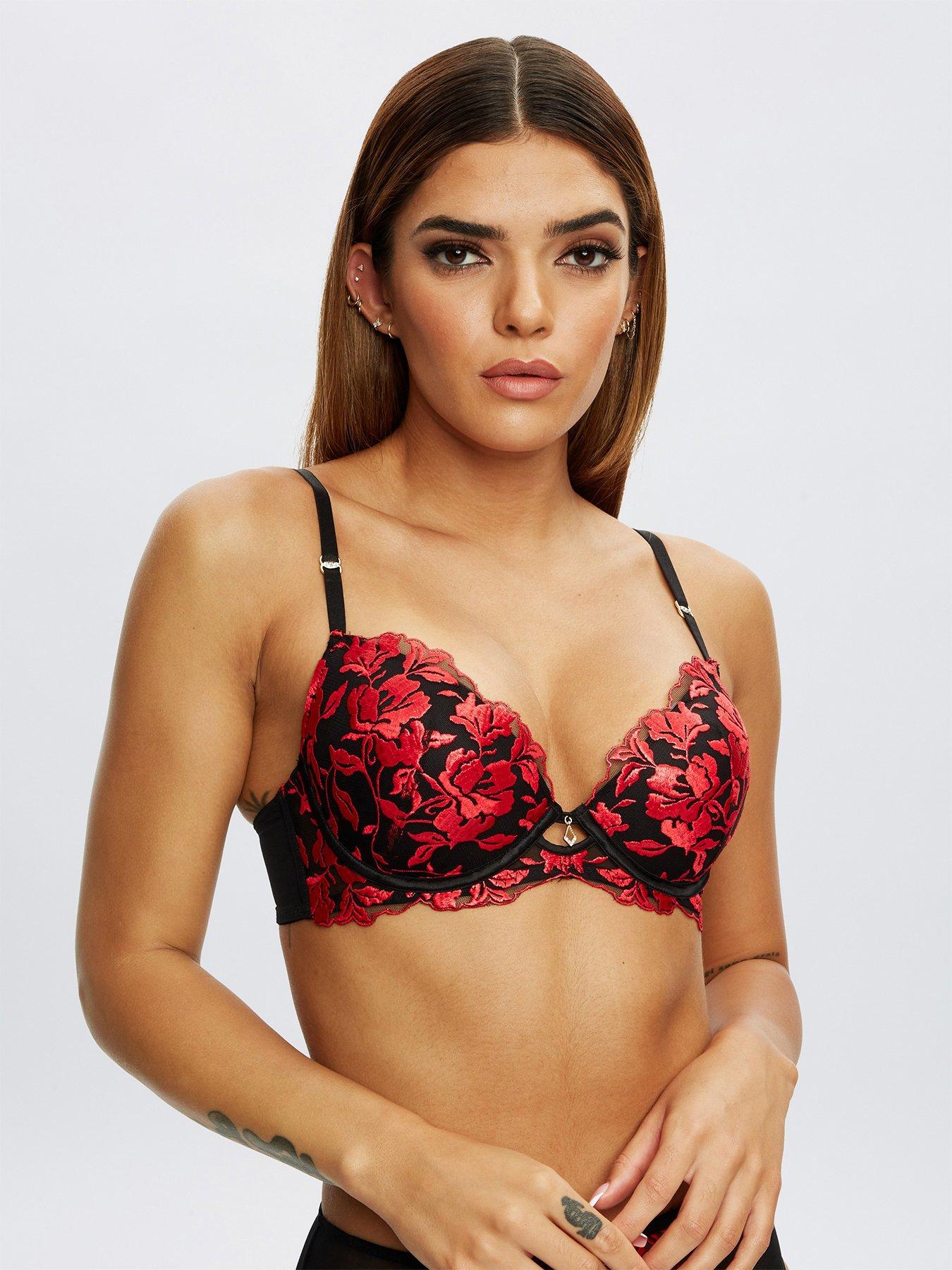 ann-summers-the-hero-padded-plunge-bra-blackmulti